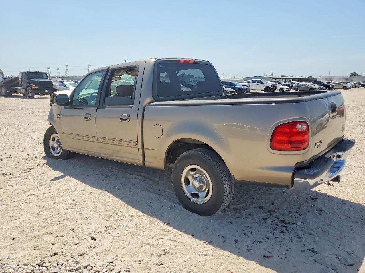 2003 Ford F150 Supercrew Tan vin: 1FTRW07673KC11463