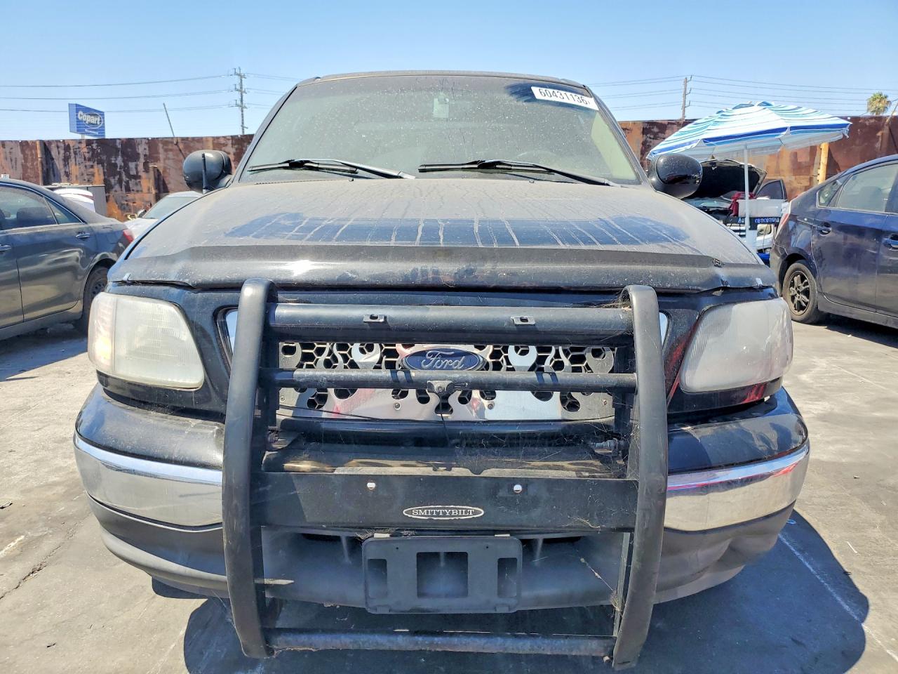 2002 Ford F150 Supercrew Black vin: 1FTRW07682KD79160
