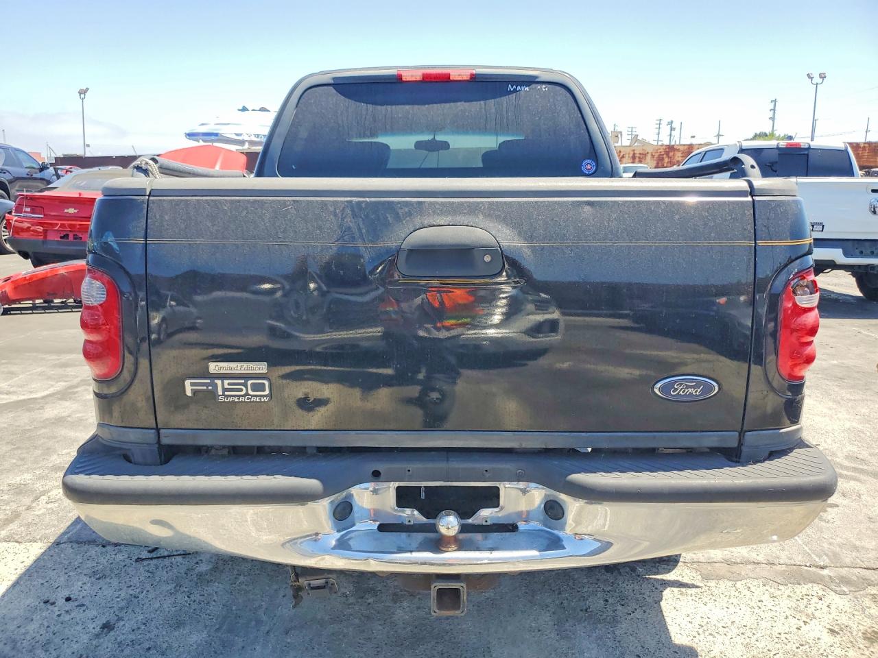 2002 Ford F150 Supercrew Black vin: 1FTRW07682KD79160