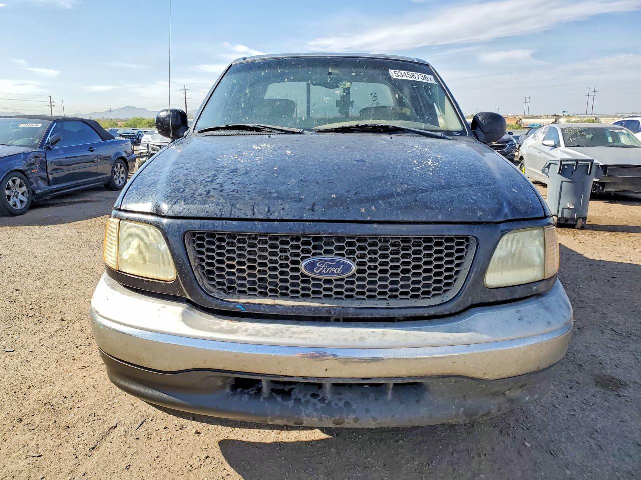 2002 Ford F150 Supercrew Black vin: 1FTRW07682KE41060