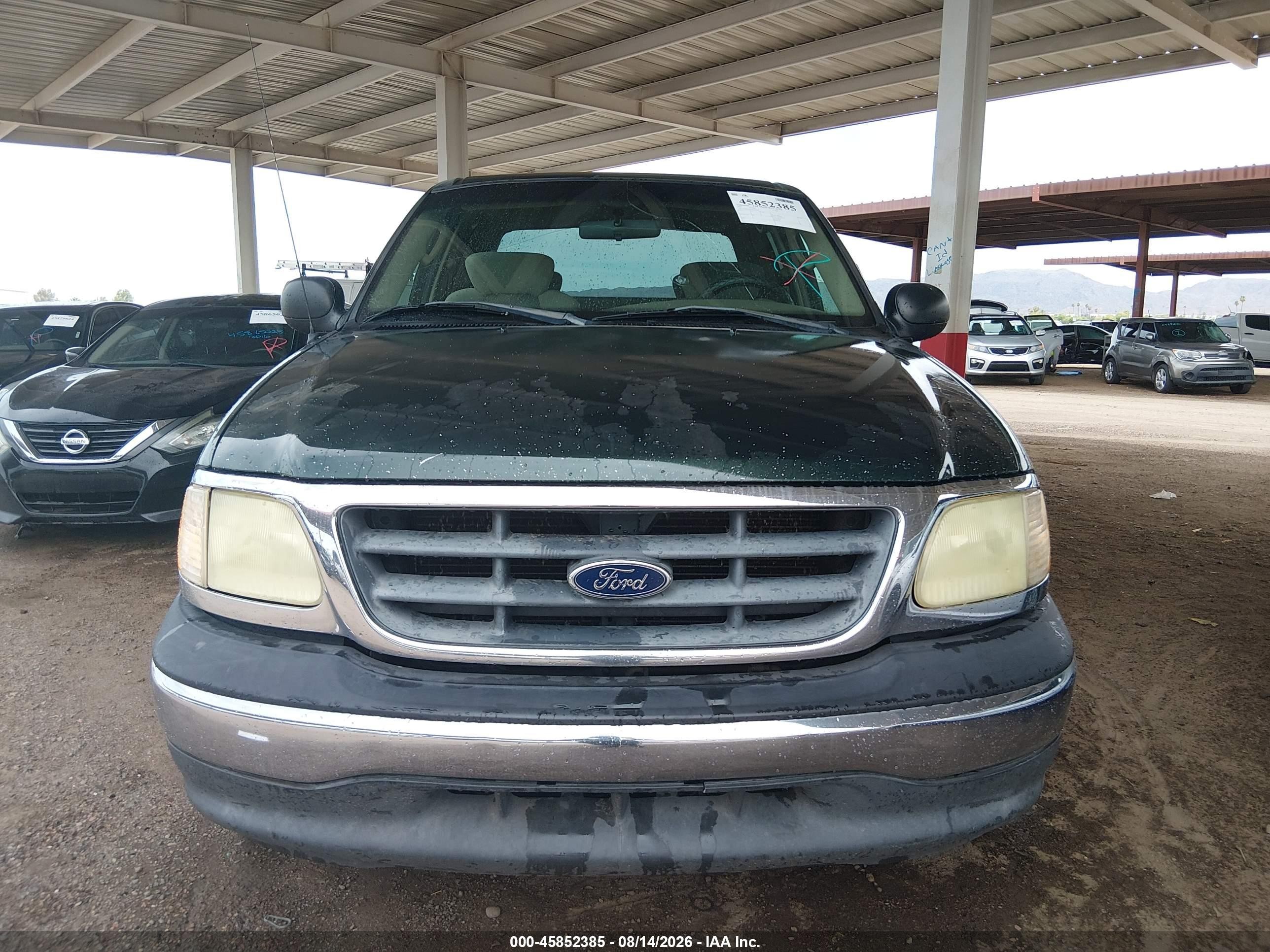 2003 Ford F-150 Lariat/xlt Green vin: 1FTRW07683KA19811