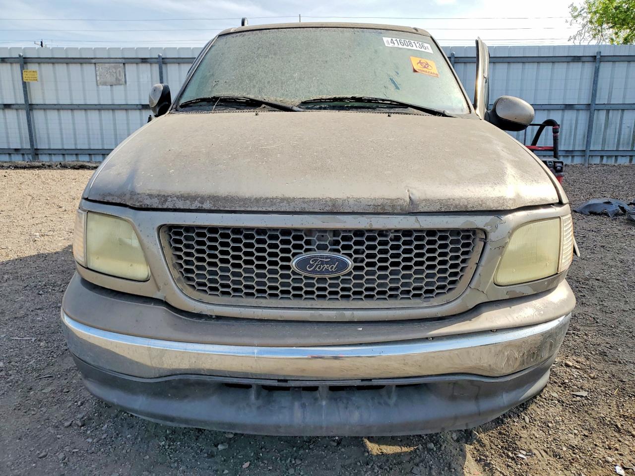 2003 Ford F150 Supercrew Tan vin: 1FTRW07683KA45678