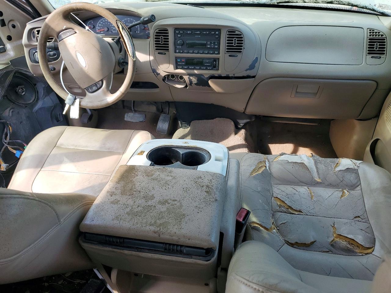 2003 Ford F150 Supercrew Tan vin: 1FTRW07683KA45678