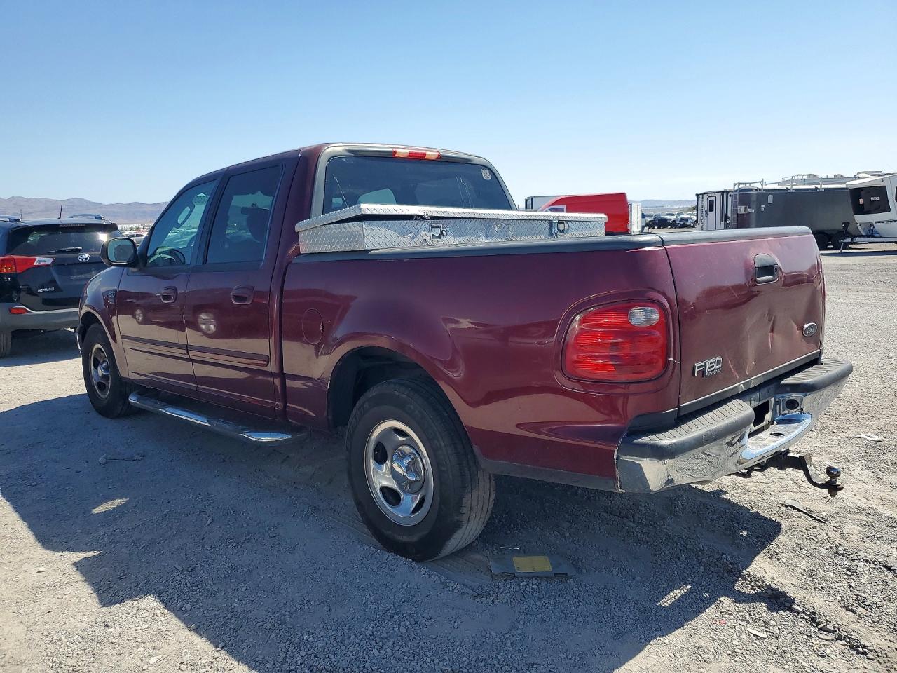 2003 Ford F150 Supercrew Бордовый vin: 1FTRW07683KB41584