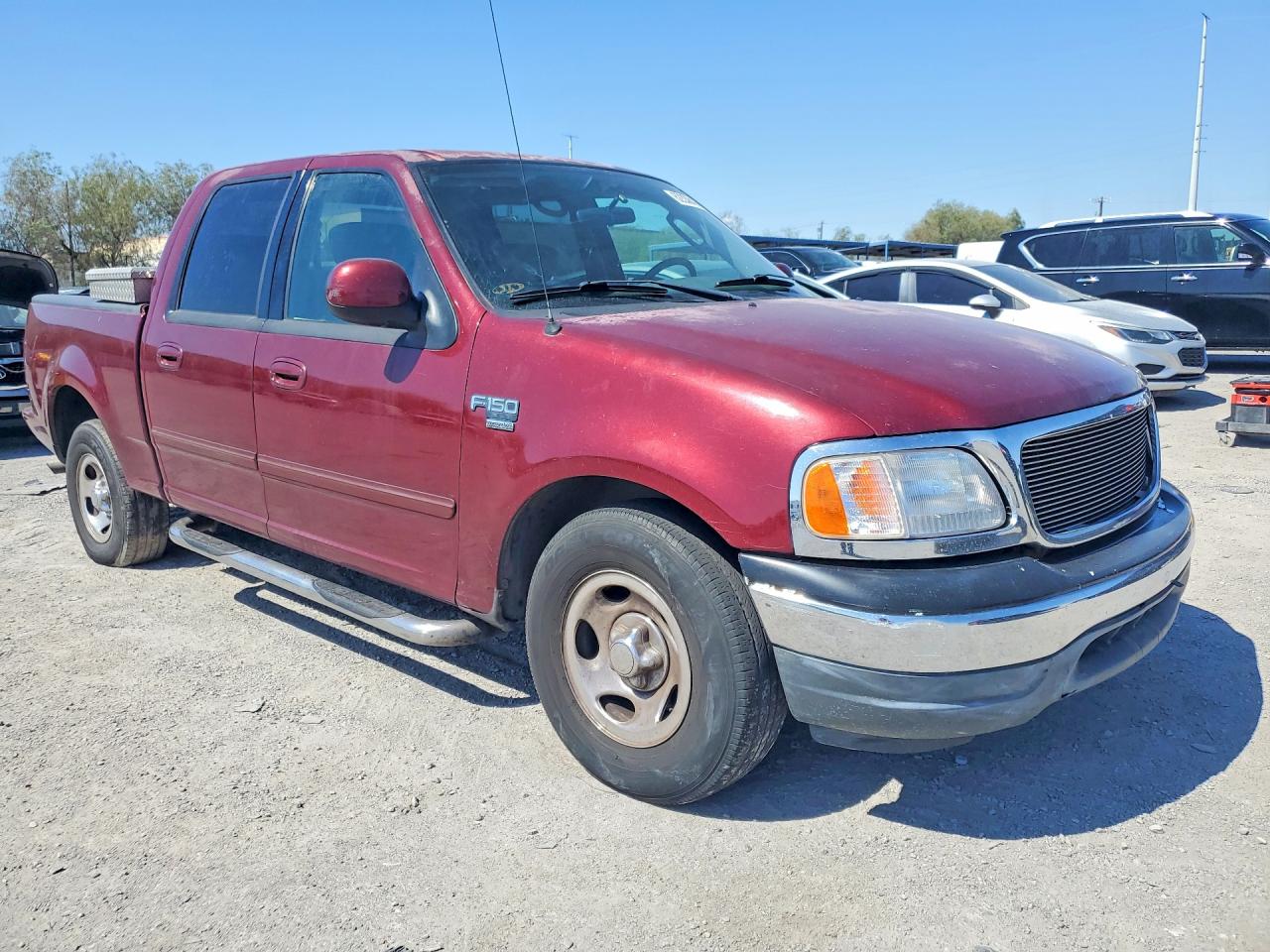 2003 Ford F150 Supercrew Бордовый vin: 1FTRW07683KB41584