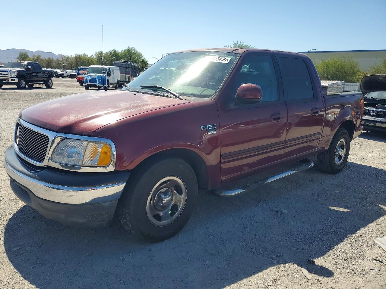 2003 Ford F150 Supercrew Бордовый vin: 1FTRW07683KB41584