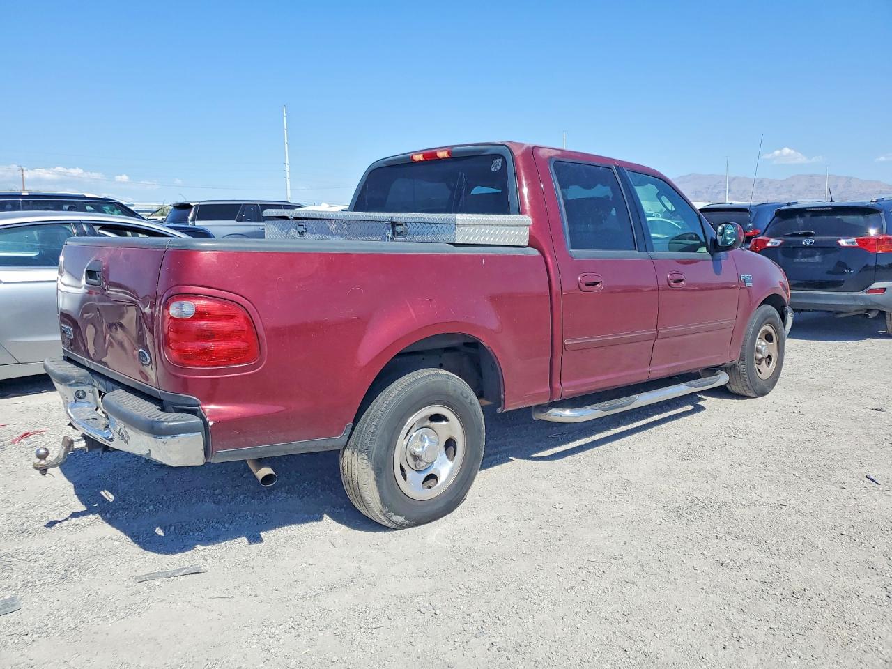 2003 Ford F150 Supercrew Бордовый vin: 1FTRW07683KB41584