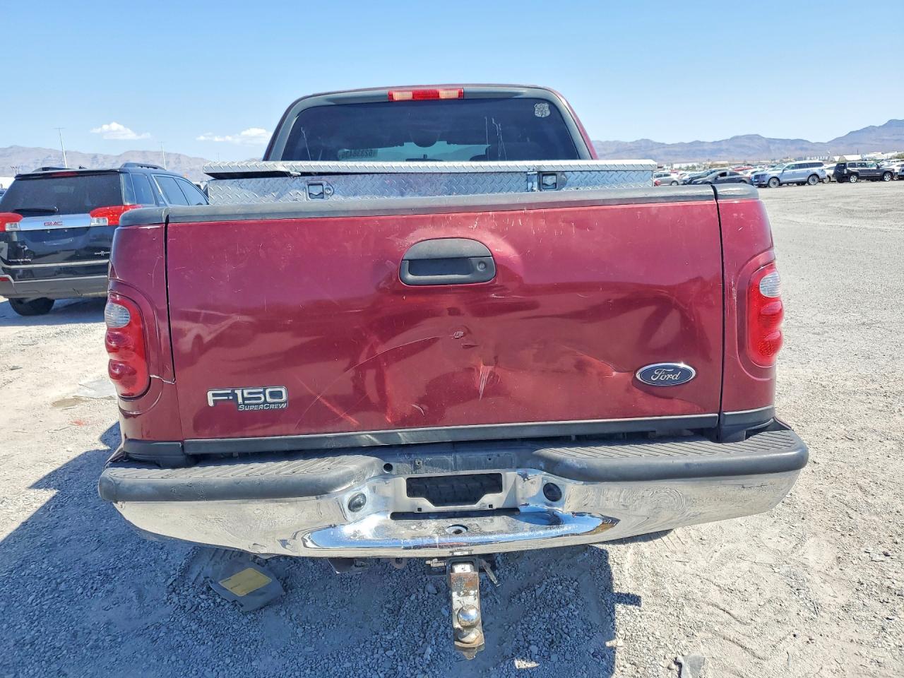 2003 Ford F150 Supercrew Бордовый vin: 1FTRW07683KB41584