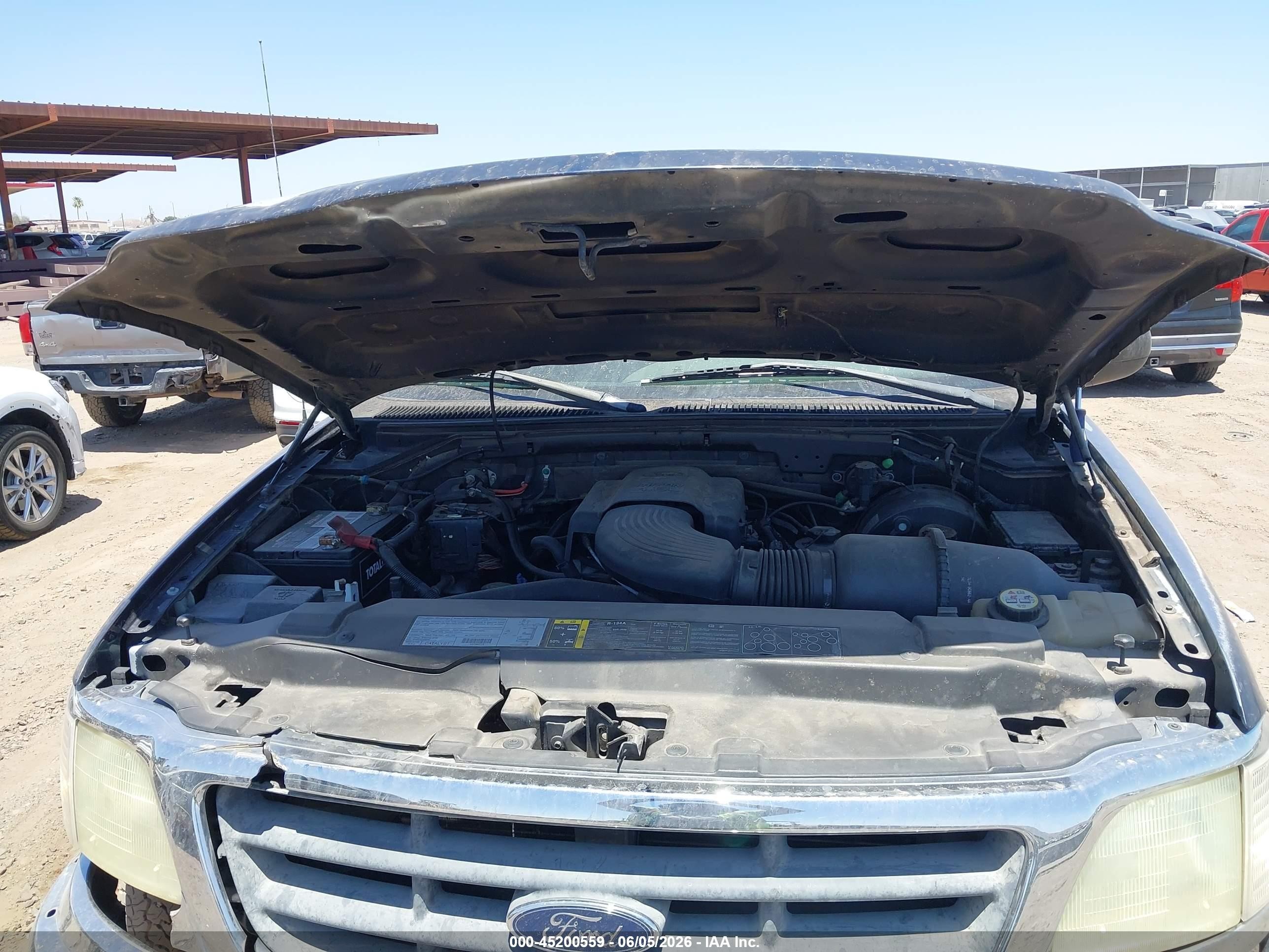 2003 Ford F-150 Lariat/xlt Blue vin: 1FTRW07683KC31883