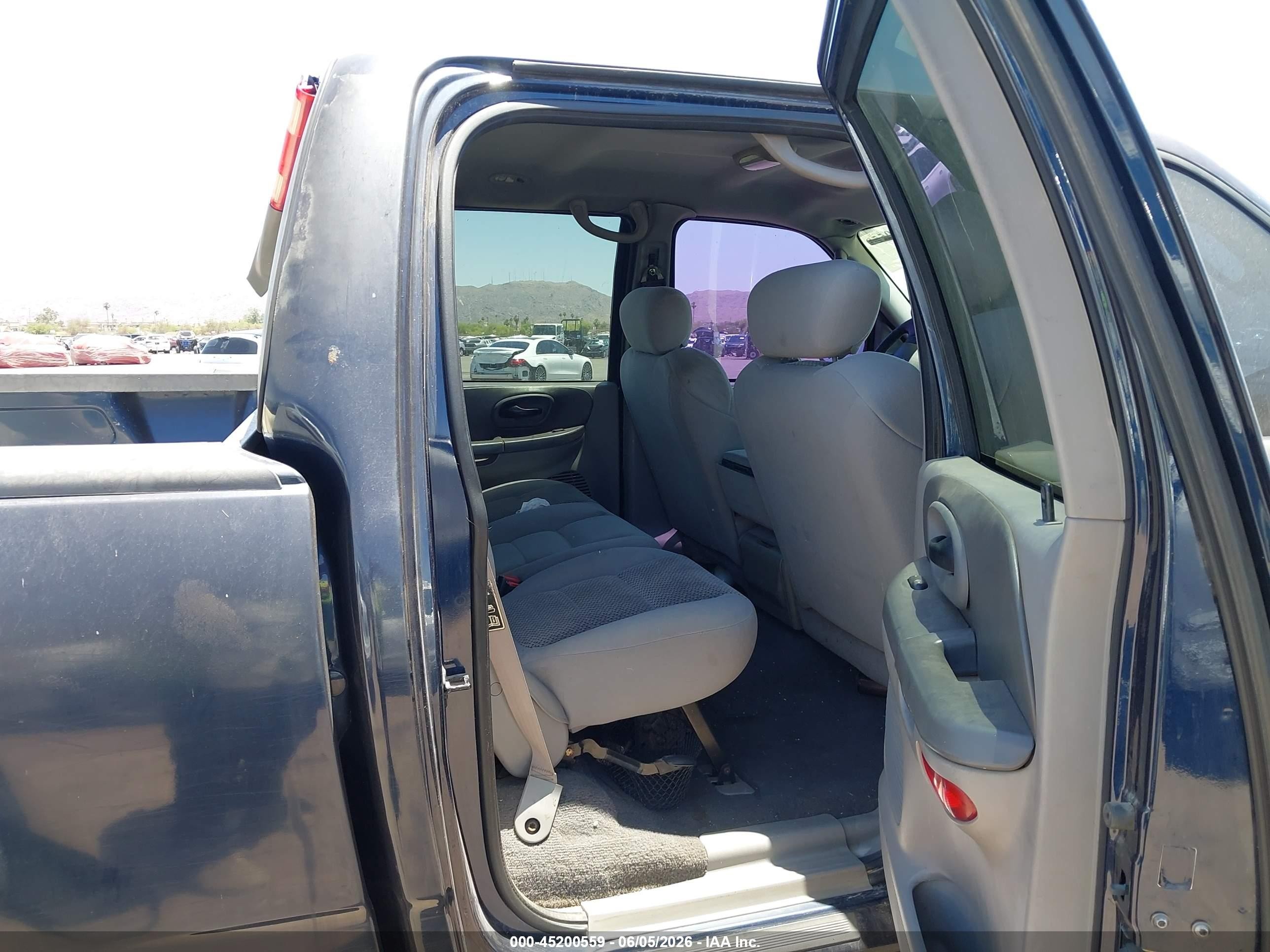 2003 Ford F-150 Lariat/xlt Blue vin: 1FTRW07683KC31883