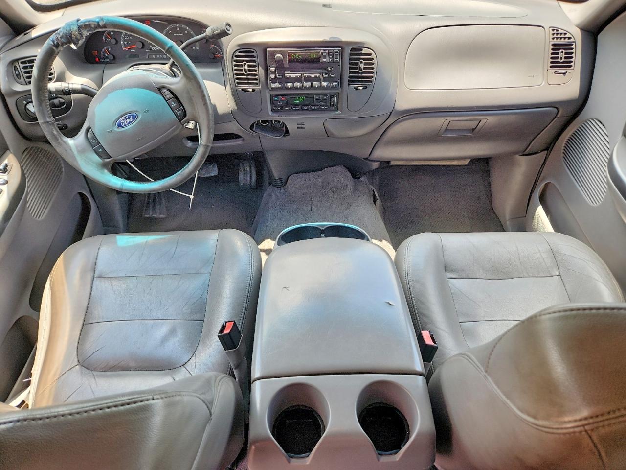 2003 Ford F150 Supercrew Gray vin: 1FTRW07683KC57691
