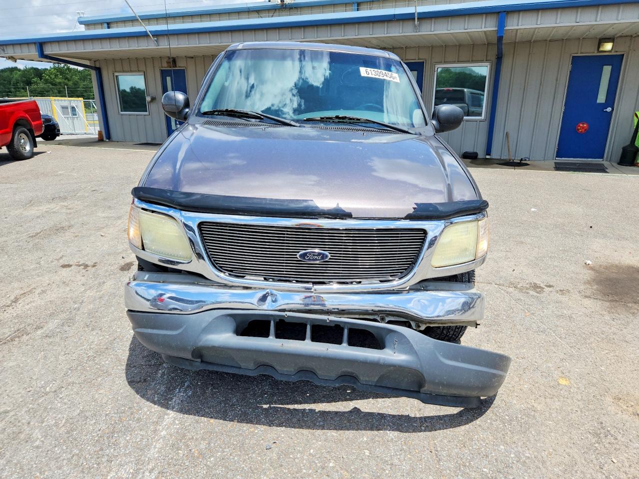 2003 Ford F150 Supercrew Gray vin: 1FTRW07683KC57691