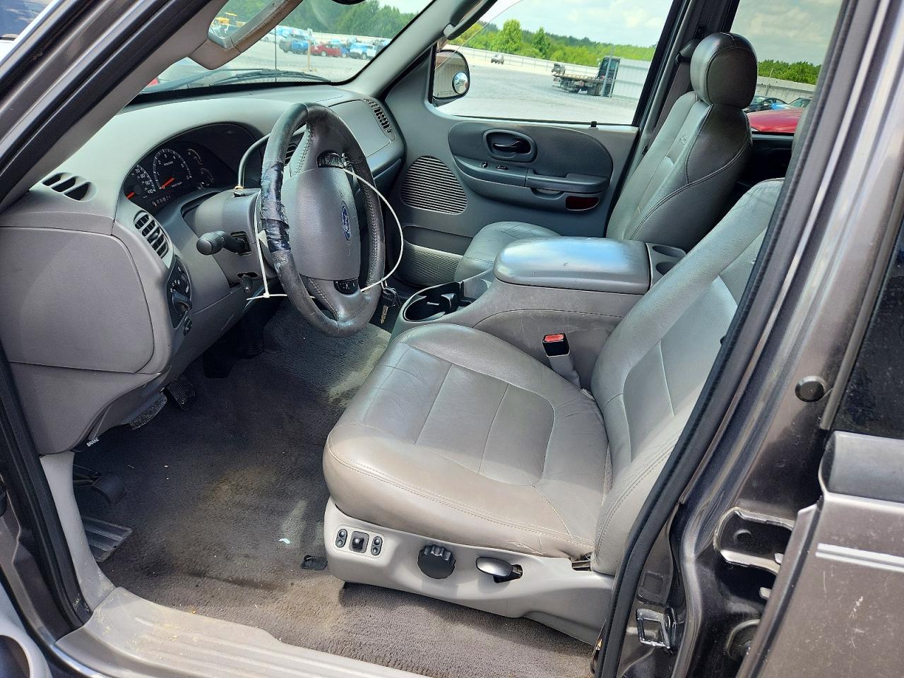 2003 Ford F150 Supercrew Gray vin: 1FTRW07683KC57691