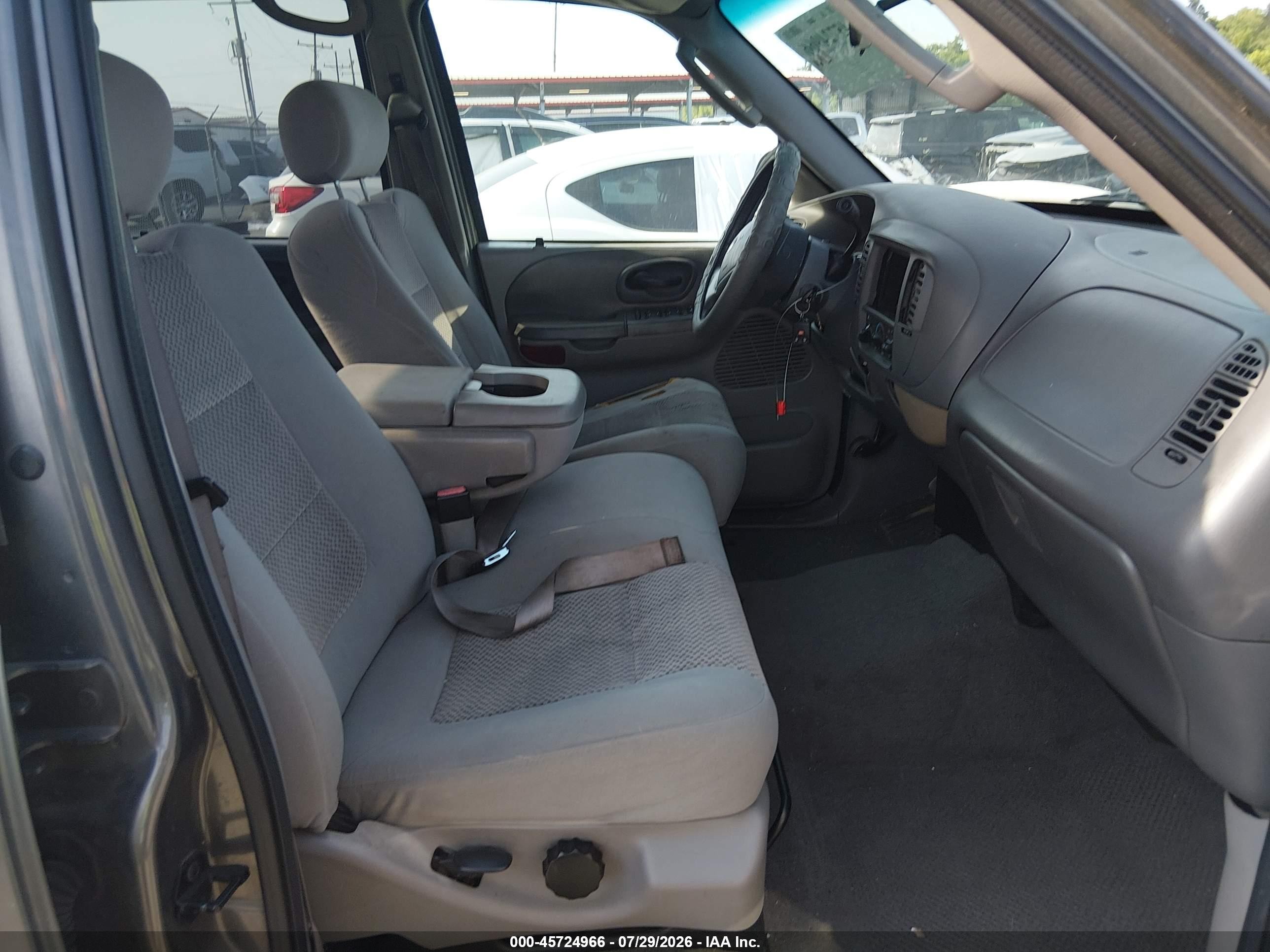 2003 Ford F-150 Lariat/xlt Gray vin: 1FTRW07683KD56950