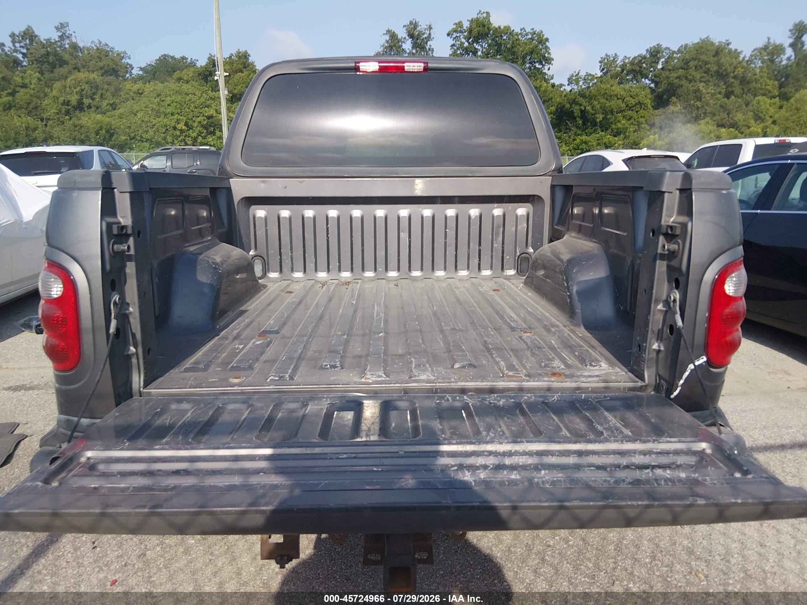2003 Ford F-150 Lariat/xlt Gray vin: 1FTRW07683KD56950