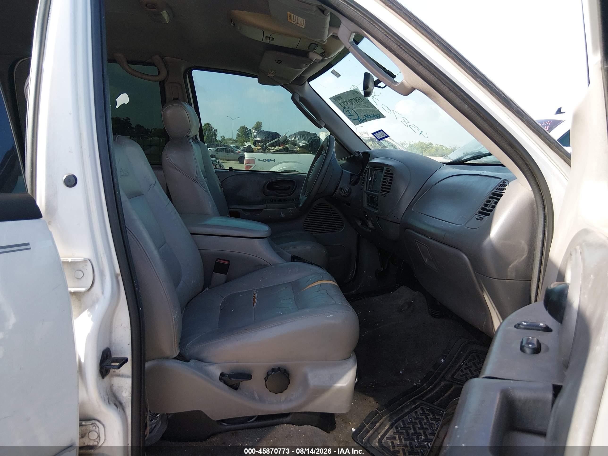 2003 Ford F-150 Lariat/xlt Белый vin: 1FTRW07683KD70590