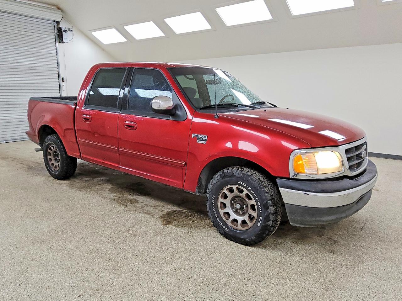 2002 Ford F150 Supercrew Бордовый vin: 1FTRW07692KB56996