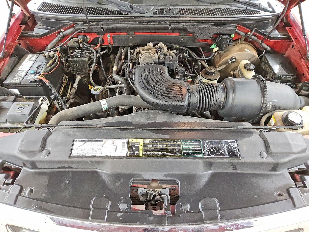 2002 Ford F150 Supercrew Бордовый vin: 1FTRW07692KB56996