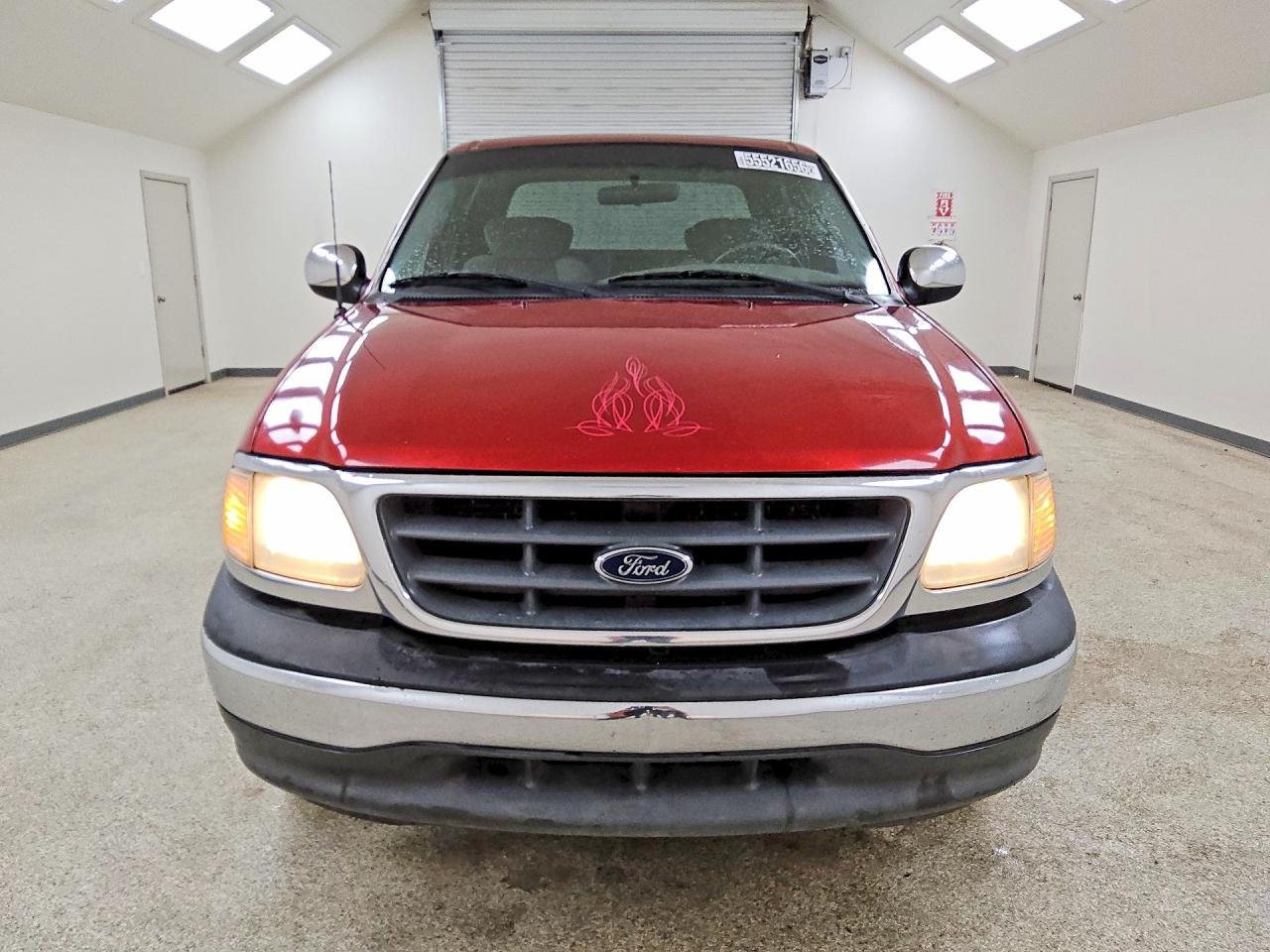 2002 Ford F150 Supercrew Бордовый vin: 1FTRW07692KB56996