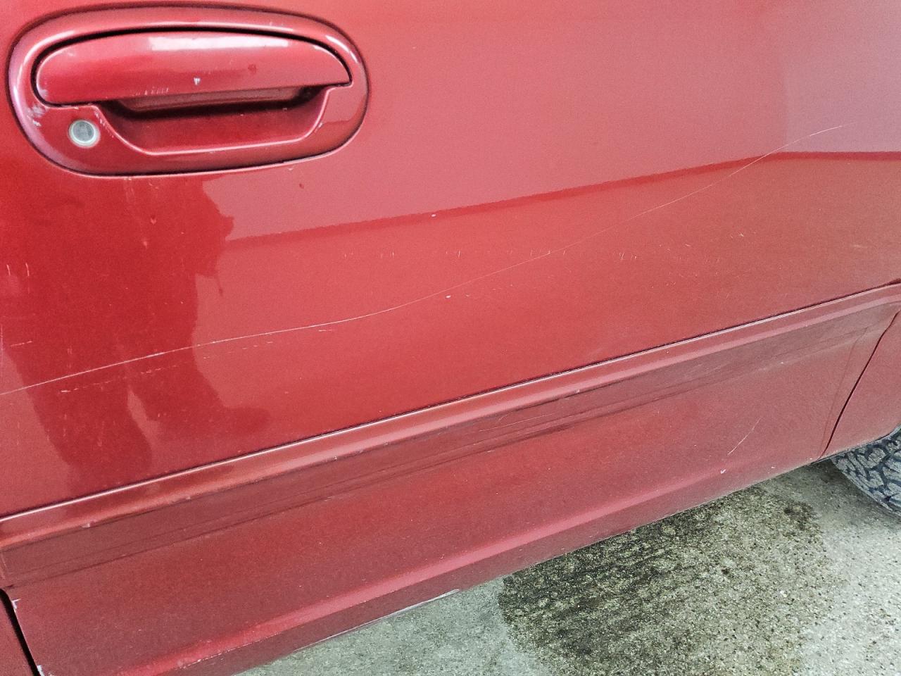 2002 Ford F150 Supercrew Бордовый vin: 1FTRW07692KB56996 Damage: Right Front Door, Multiple Scratches Heavy, 2