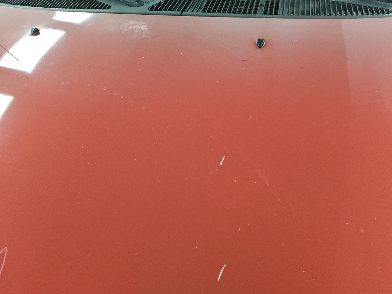 2002 Ford F150 Supercrew Бордовый vin: 1FTRW07692KB56996 Damage: Hood, Multiple Scratches Heavy, 3