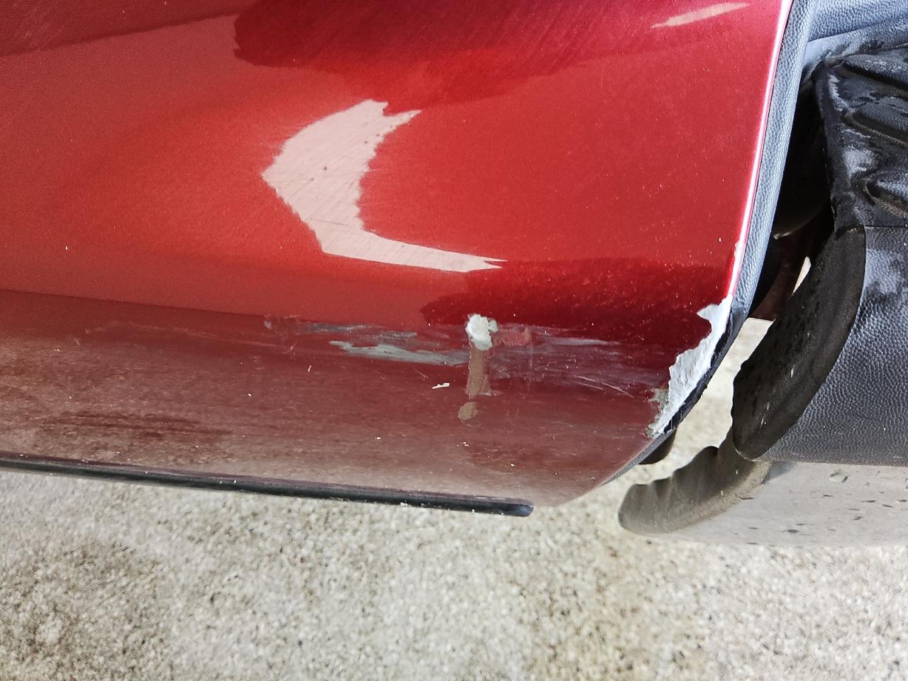 2002 Ford F150 Supercrew Бордовый vin: 1FTRW07692KB56996 Damage: Left Qtr Panel, Multiple Scratches Heavy, 2