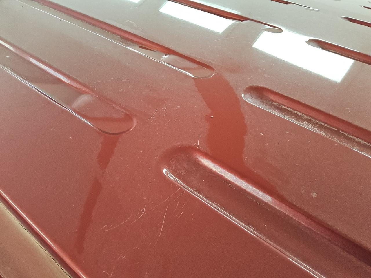 2002 Ford F150 Supercrew Бордовый vin: 1FTRW07692KB56996 Damage: Roof Panel, Multiple Scratches Heavy, 3