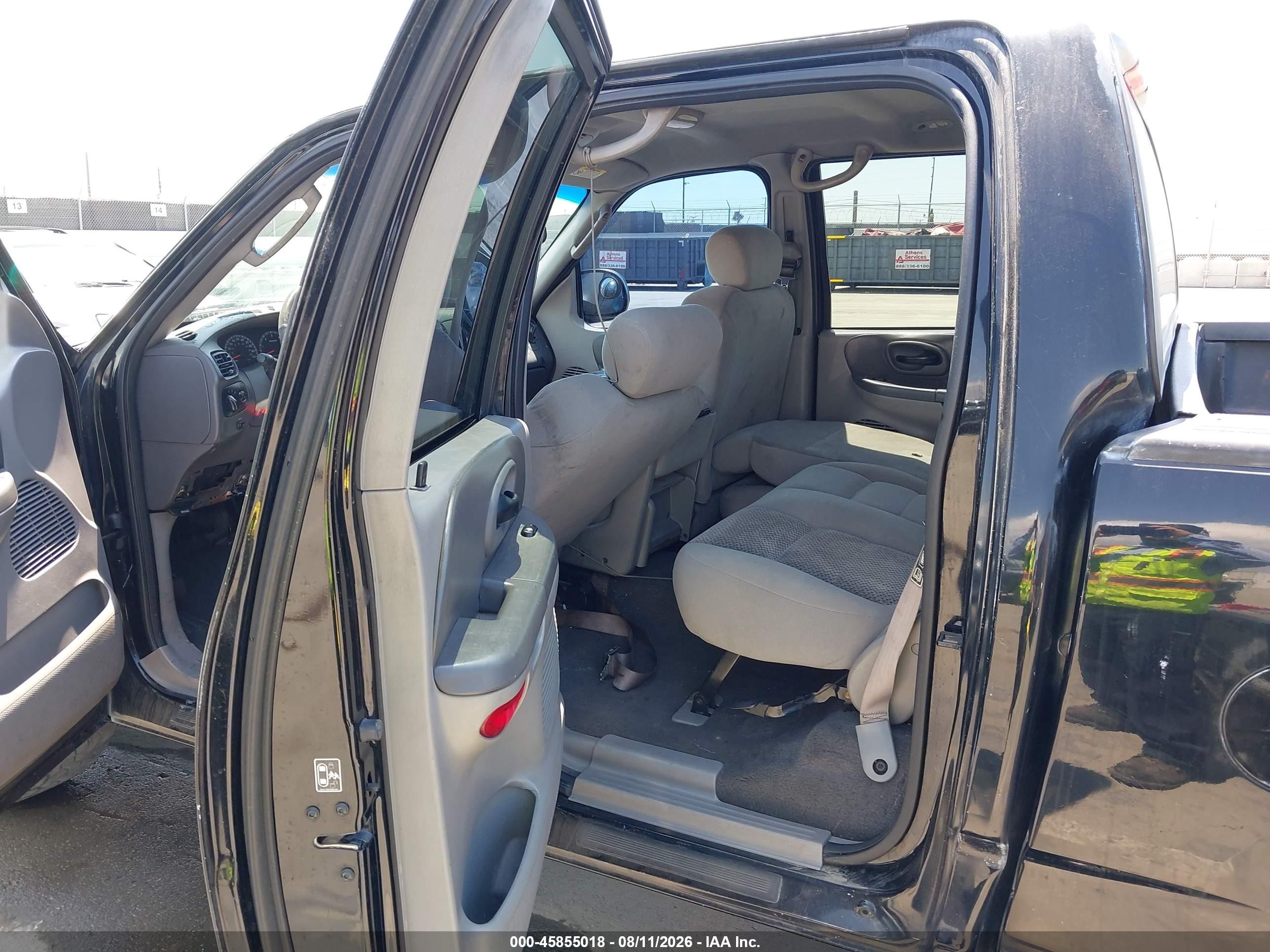 2003 Ford F-150 Lariat/xlt Black vin: 1FTRW07693KC45761