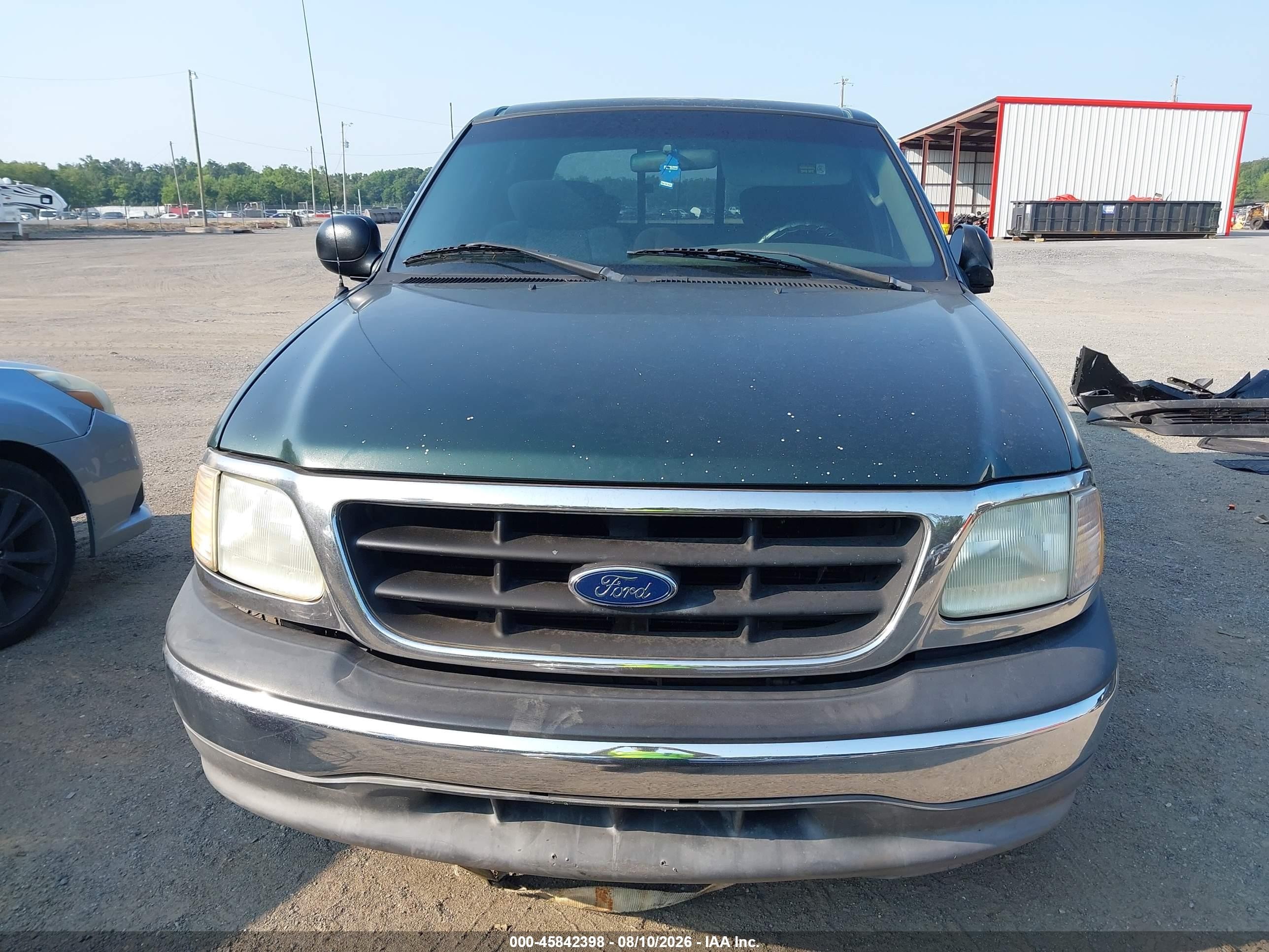 2003 Ford F-150 Lariat/xlt Green vin: 1FTRW07693KD58609