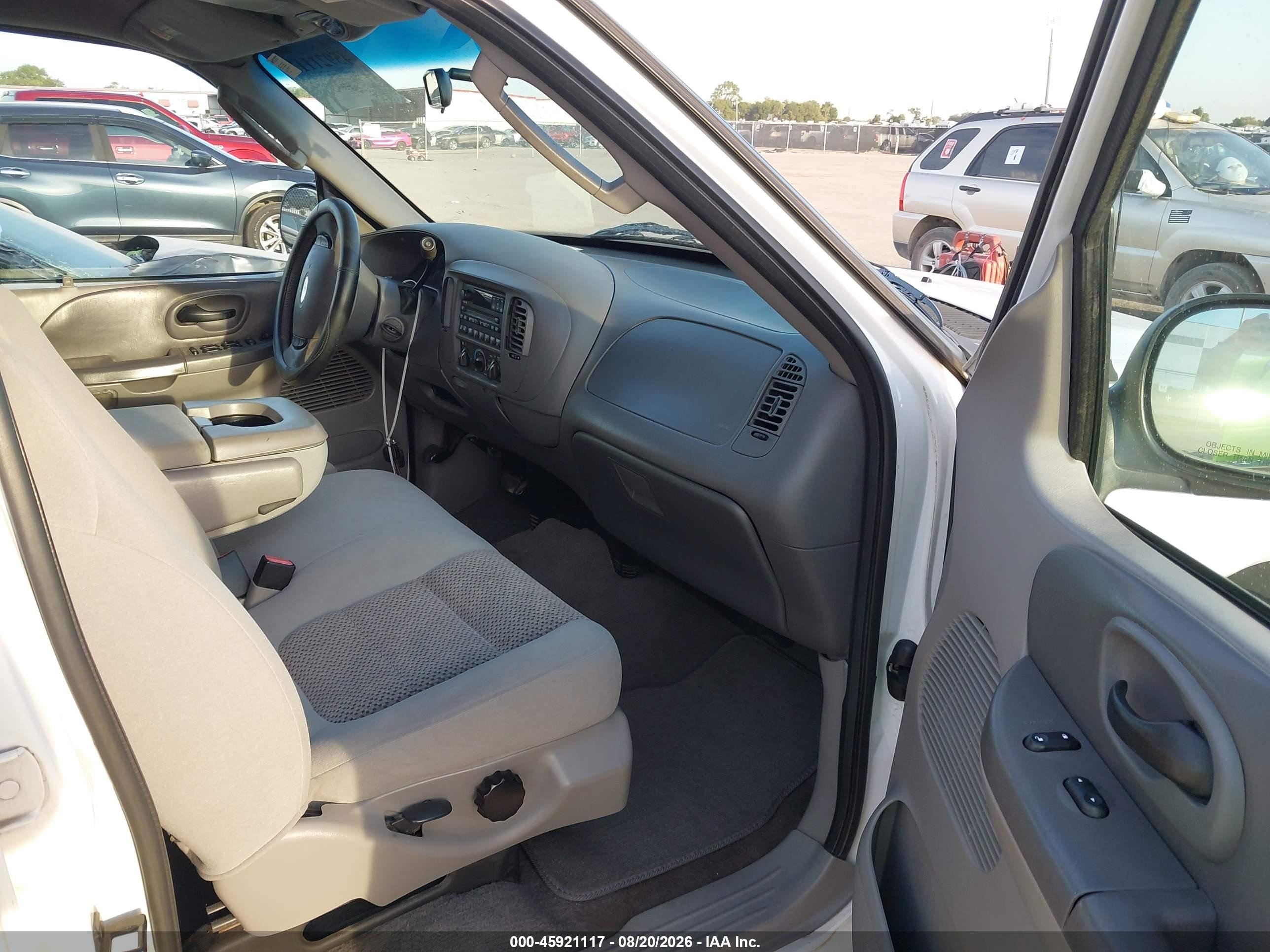 2003 Ford F-150 Lariat/xlt White vin: 1FTRW076X3KA35282