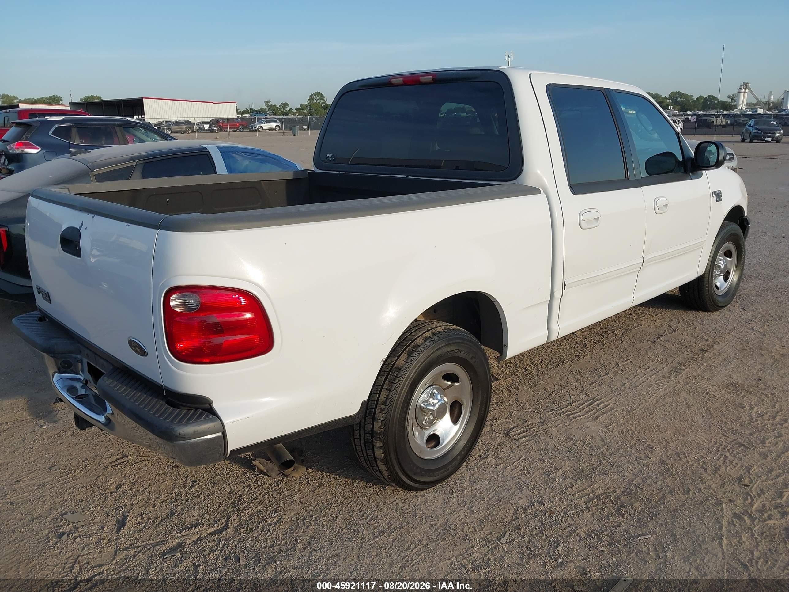 2003 Ford F-150 Lariat/xlt White vin: 1FTRW076X3KA35282