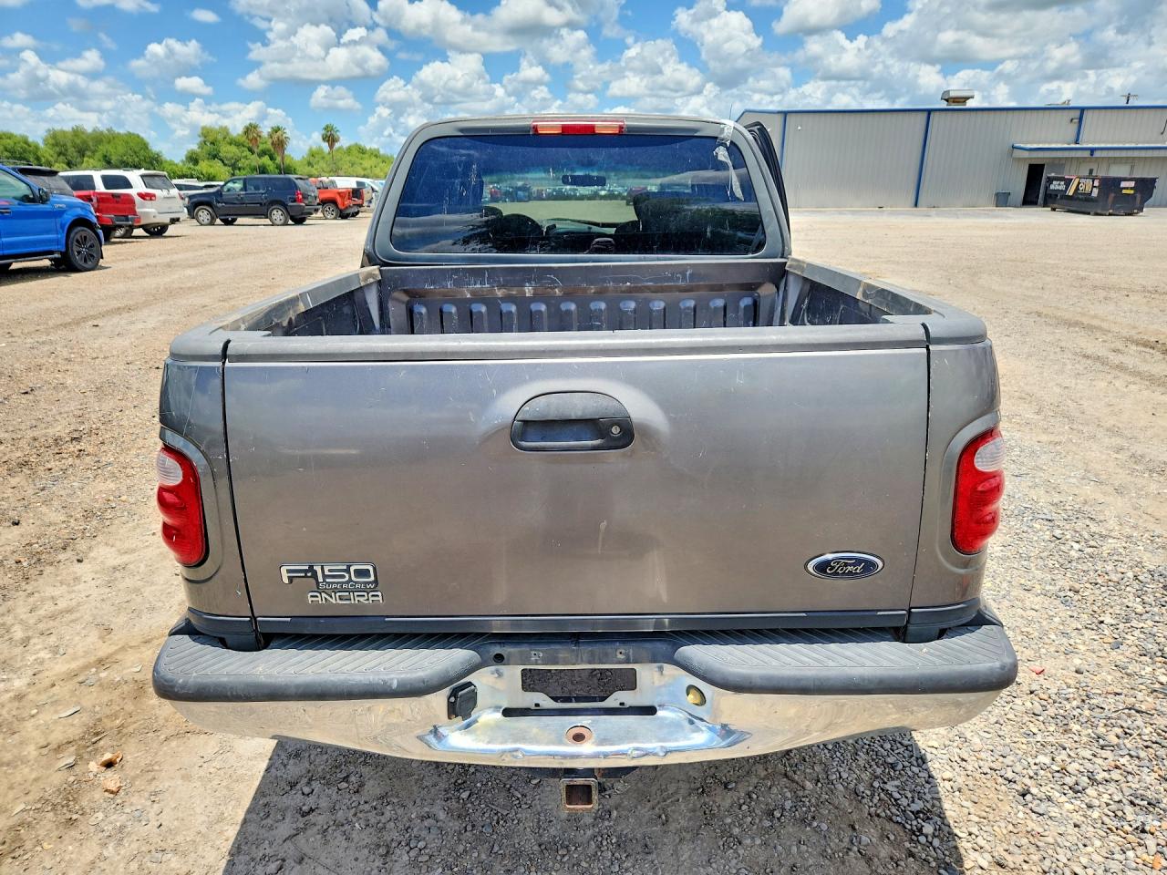 2003 Ford F150 Supercrew Gray vin: 1FTRW076X3KA56441