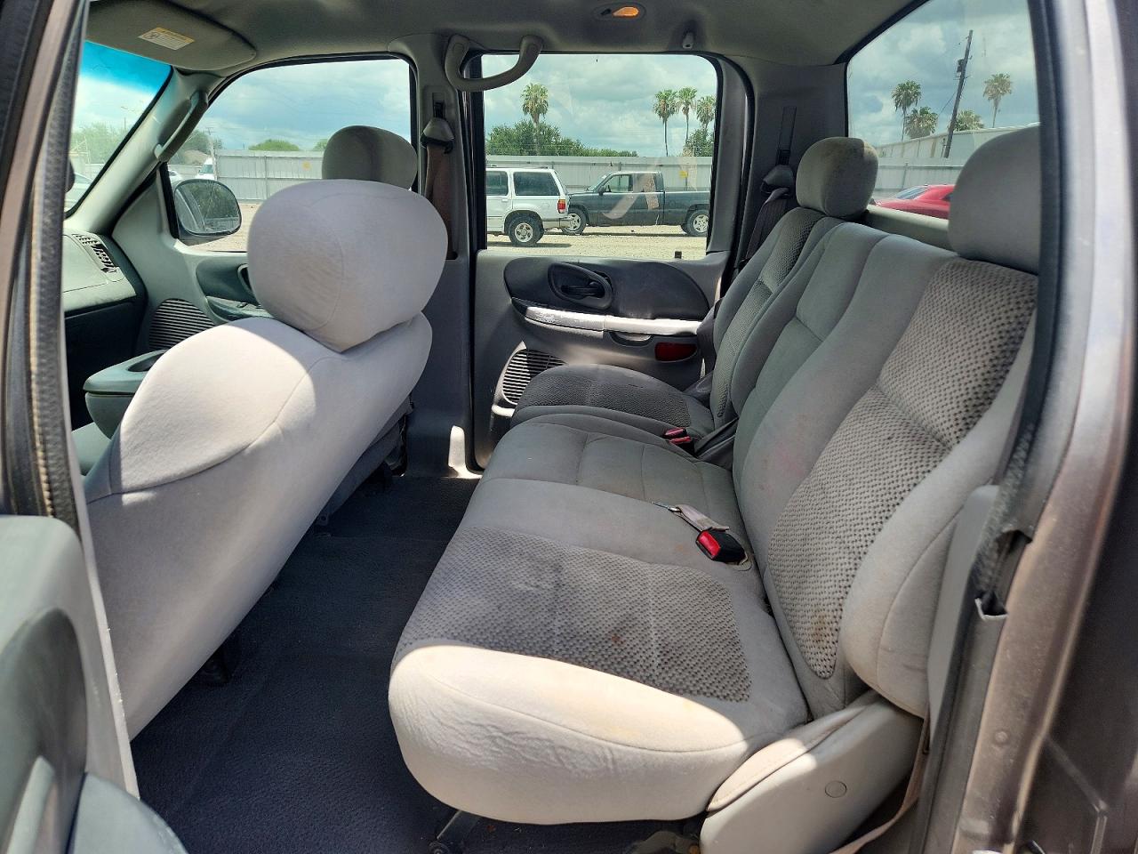 2003 Ford F150 Supercrew Gray vin: 1FTRW076X3KA56441