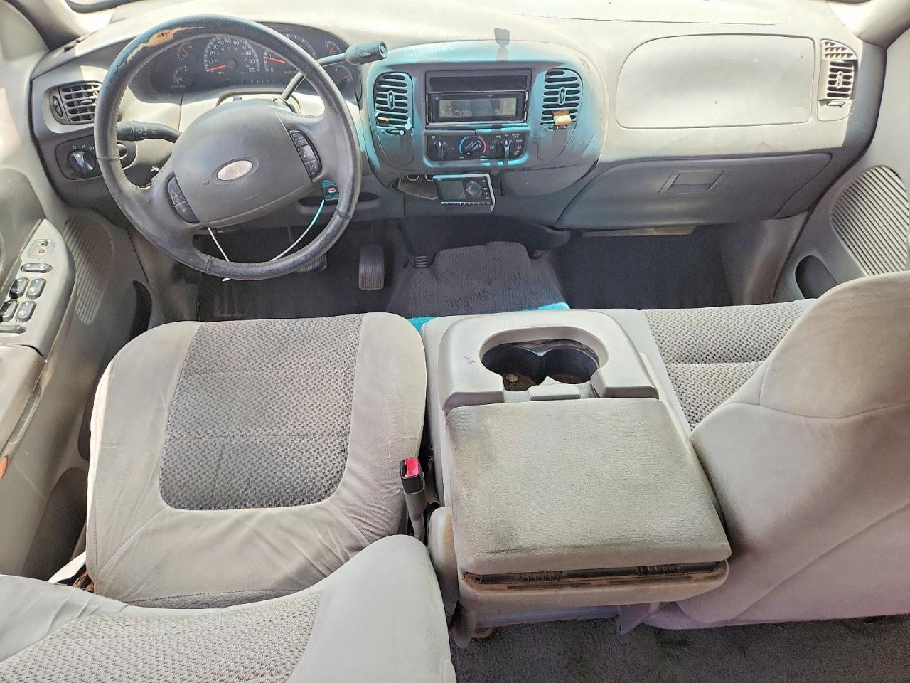 2003 Ford F150 Supercrew Gray vin: 1FTRW076X3KA56441