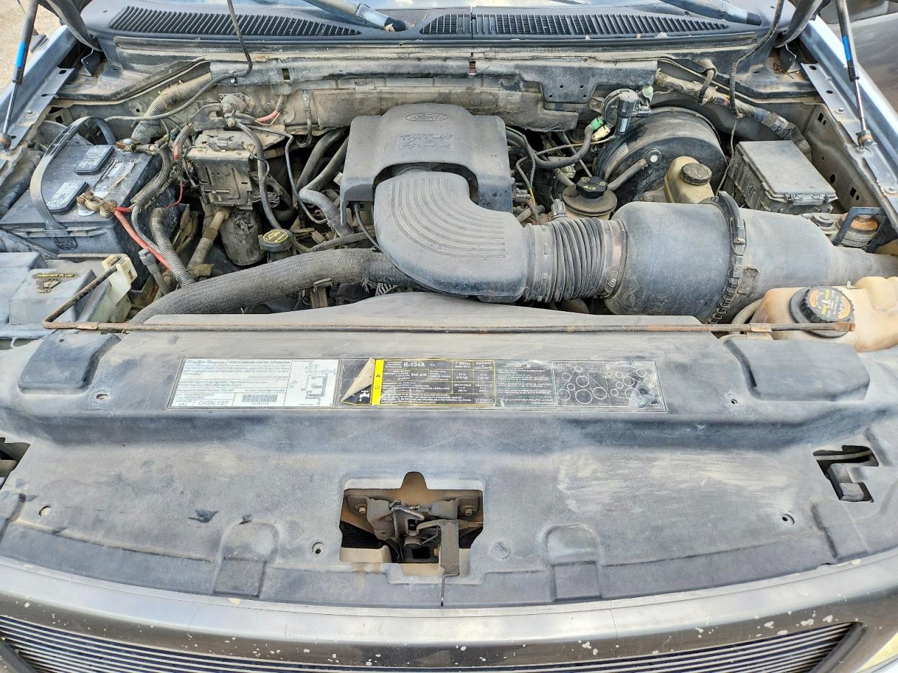 2003 Ford F150 Supercrew Gray vin: 1FTRW076X3KA56441