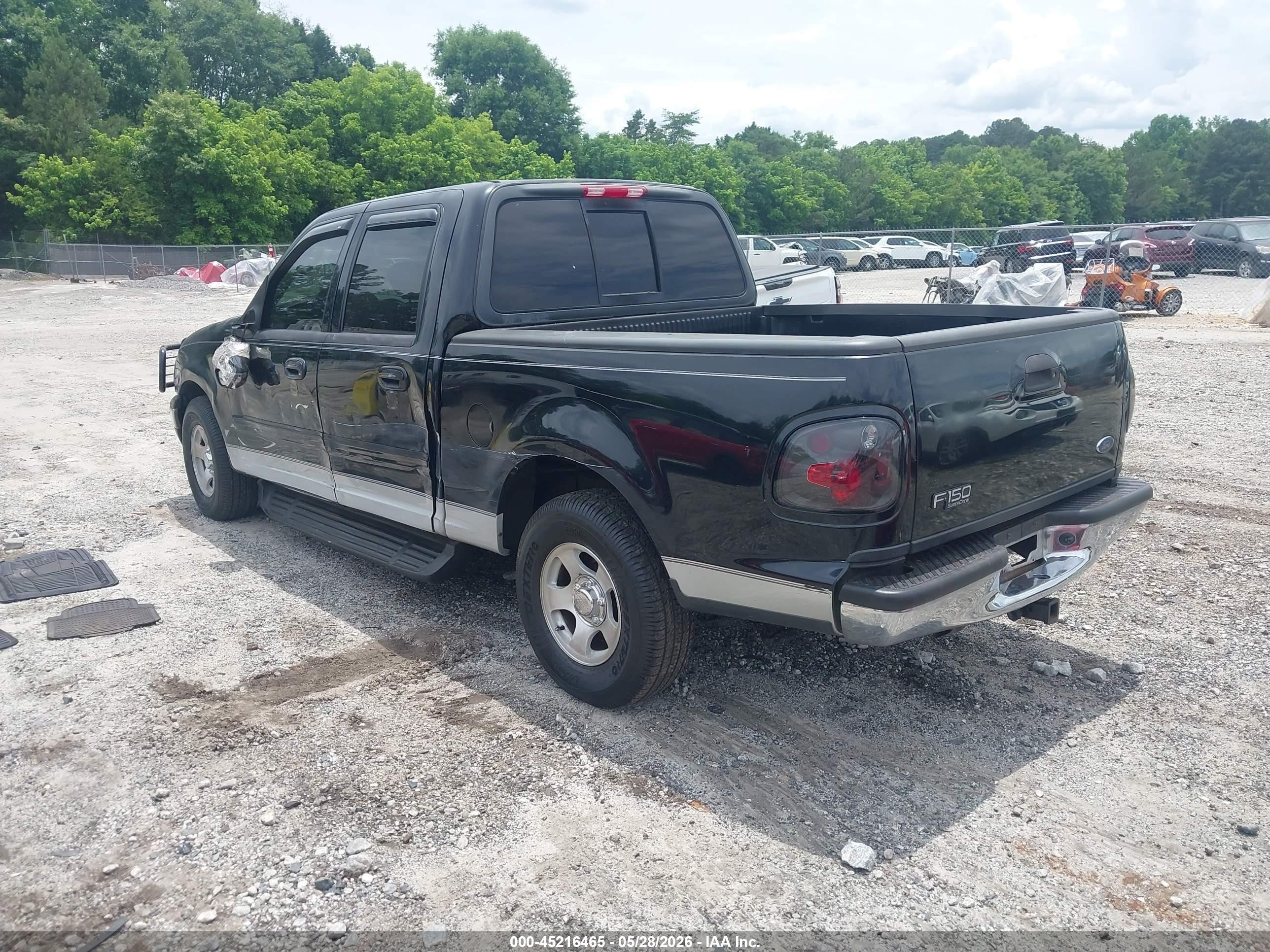 2003 Ford F-150 Lariat/xlt Черный vin: 1FTRW076X3KB31588