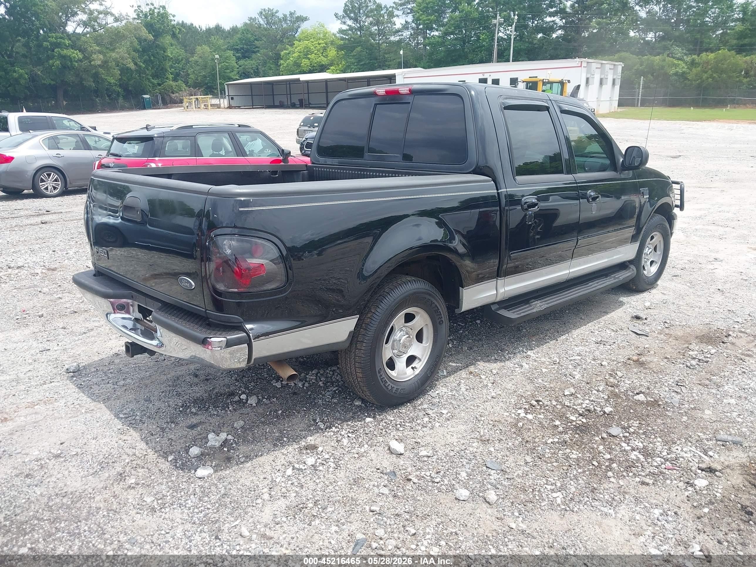 2003 Ford F-150 Lariat/xlt Черный vin: 1FTRW076X3KB31588