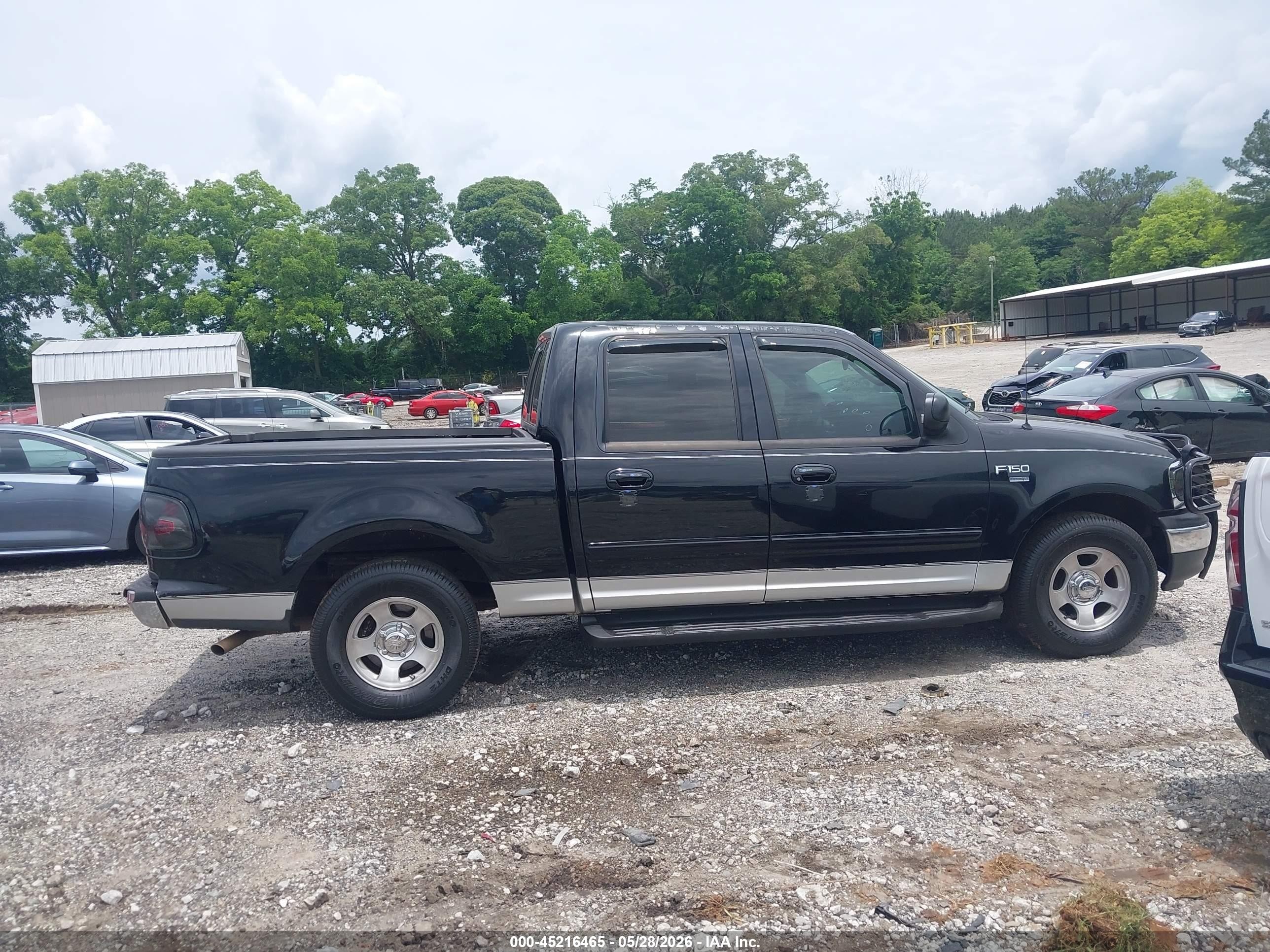 2003 Ford F-150 Lariat/xlt Черный vin: 1FTRW076X3KB31588