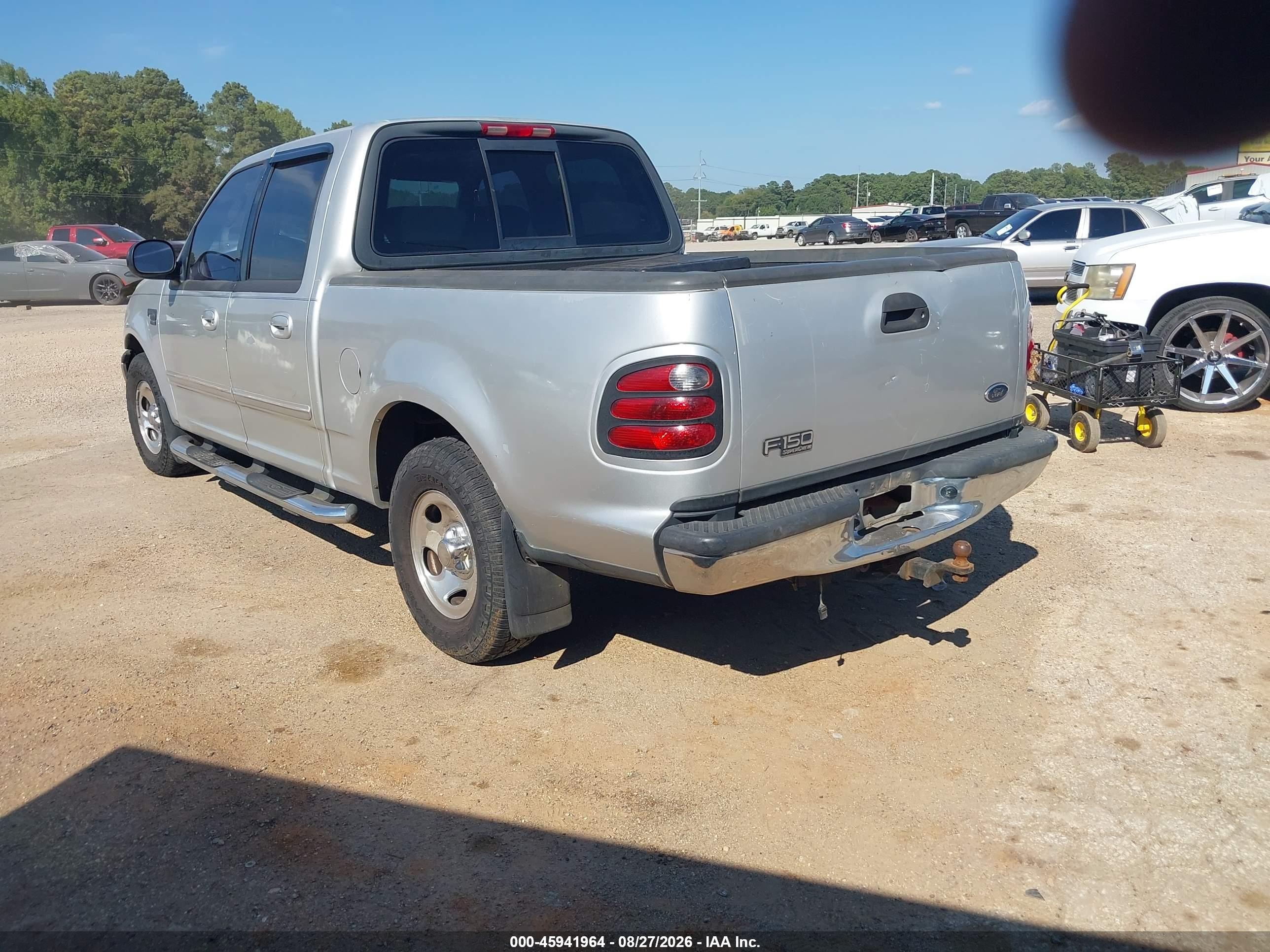 2003 Ford F-150 Lariat/xlt Silver vin: 1FTRW076X3KD13310