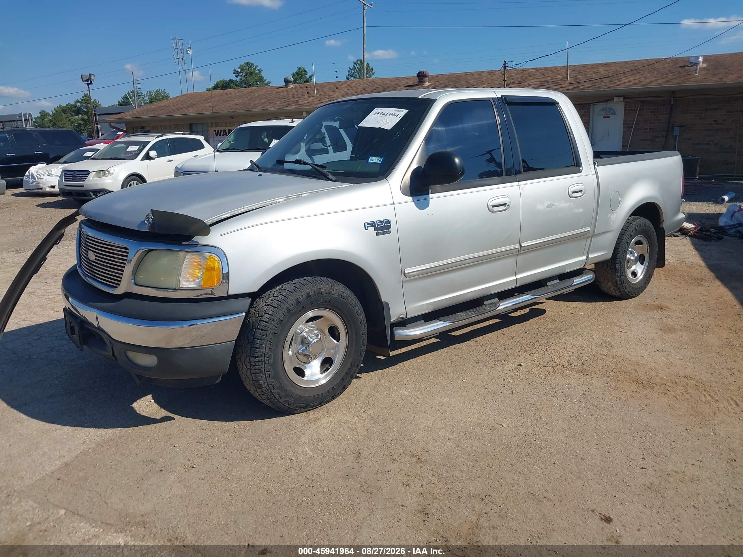 2003 Ford F-150 Lariat/xlt Silver vin: 1FTRW076X3KD13310