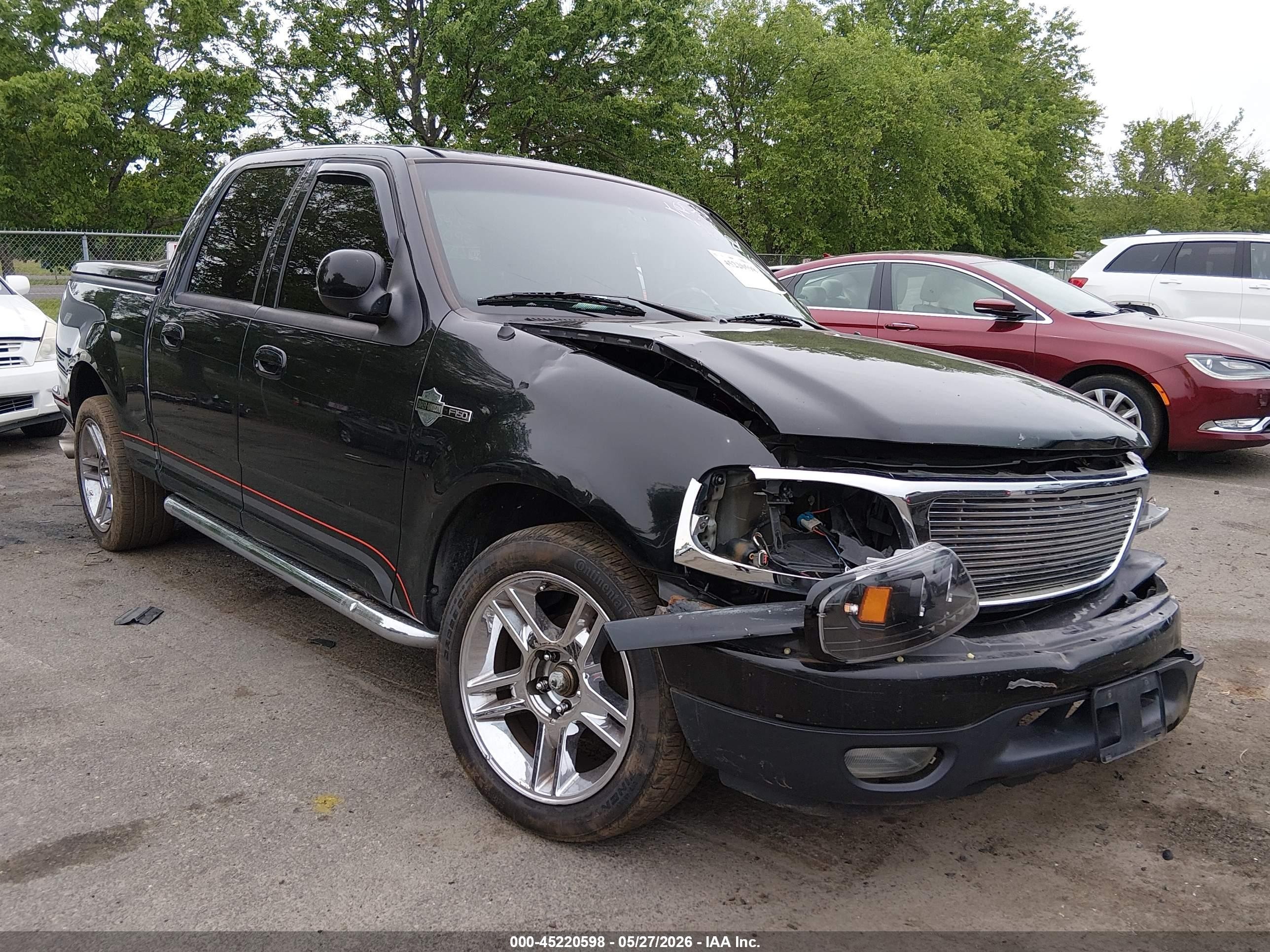 2001 Ford F-150   Black vin: 1FTRW07L01KA22155
