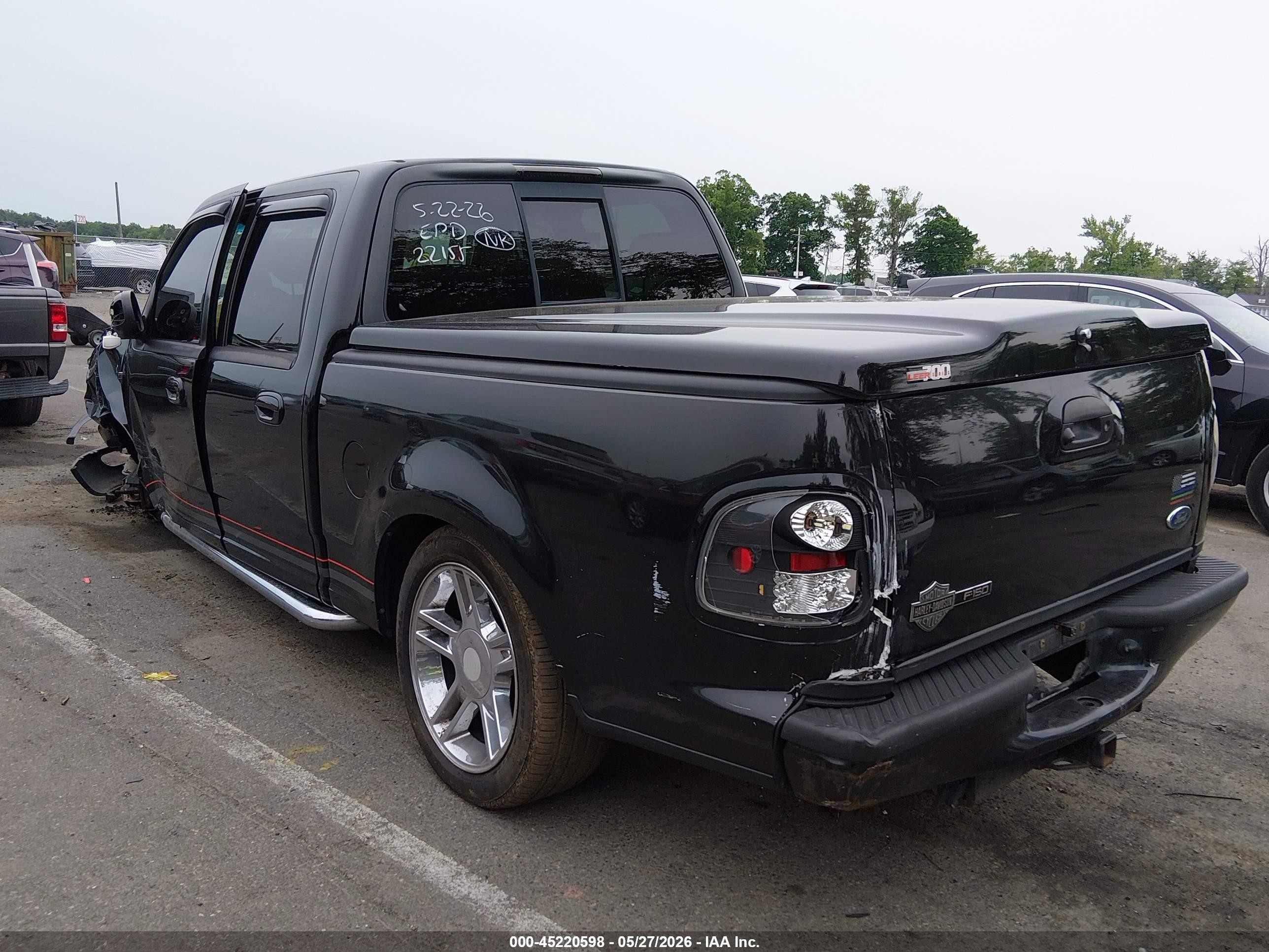 2001 Ford F-150   Black vin: 1FTRW07L01KA22155
