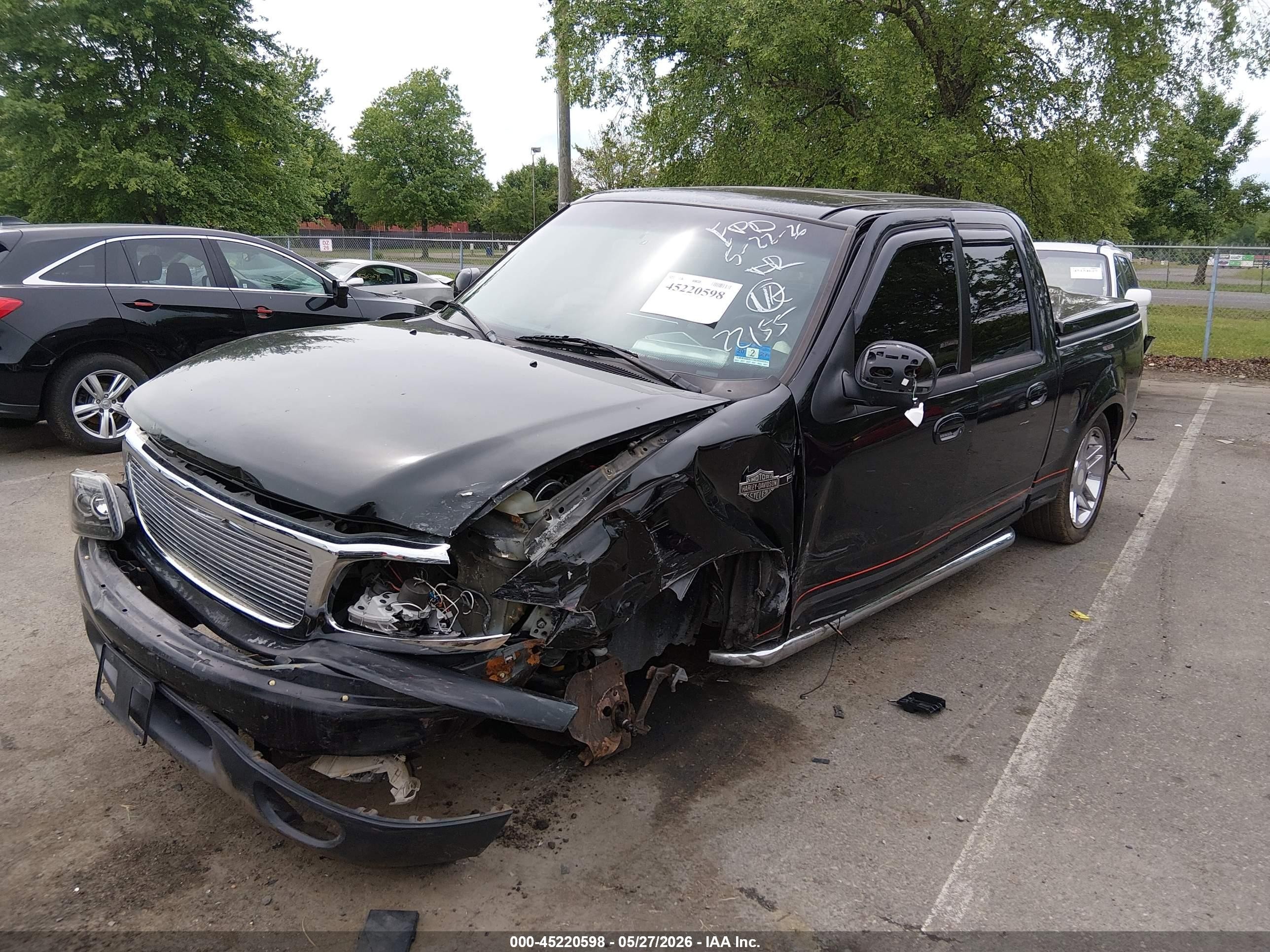 2001 Ford F-150   Black vin: 1FTRW07L01KA22155