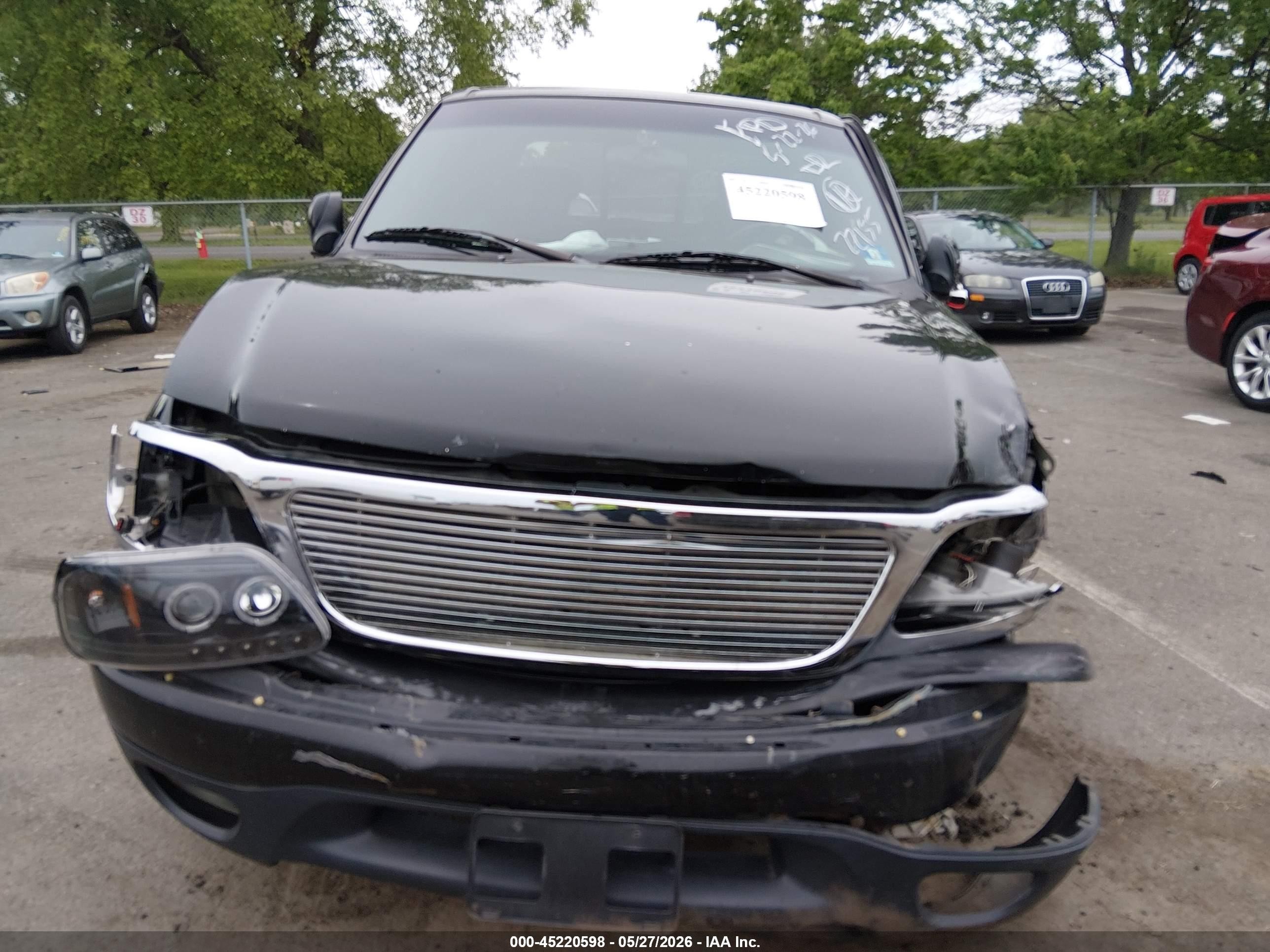 2001 Ford F-150   Black vin: 1FTRW07L01KA22155
