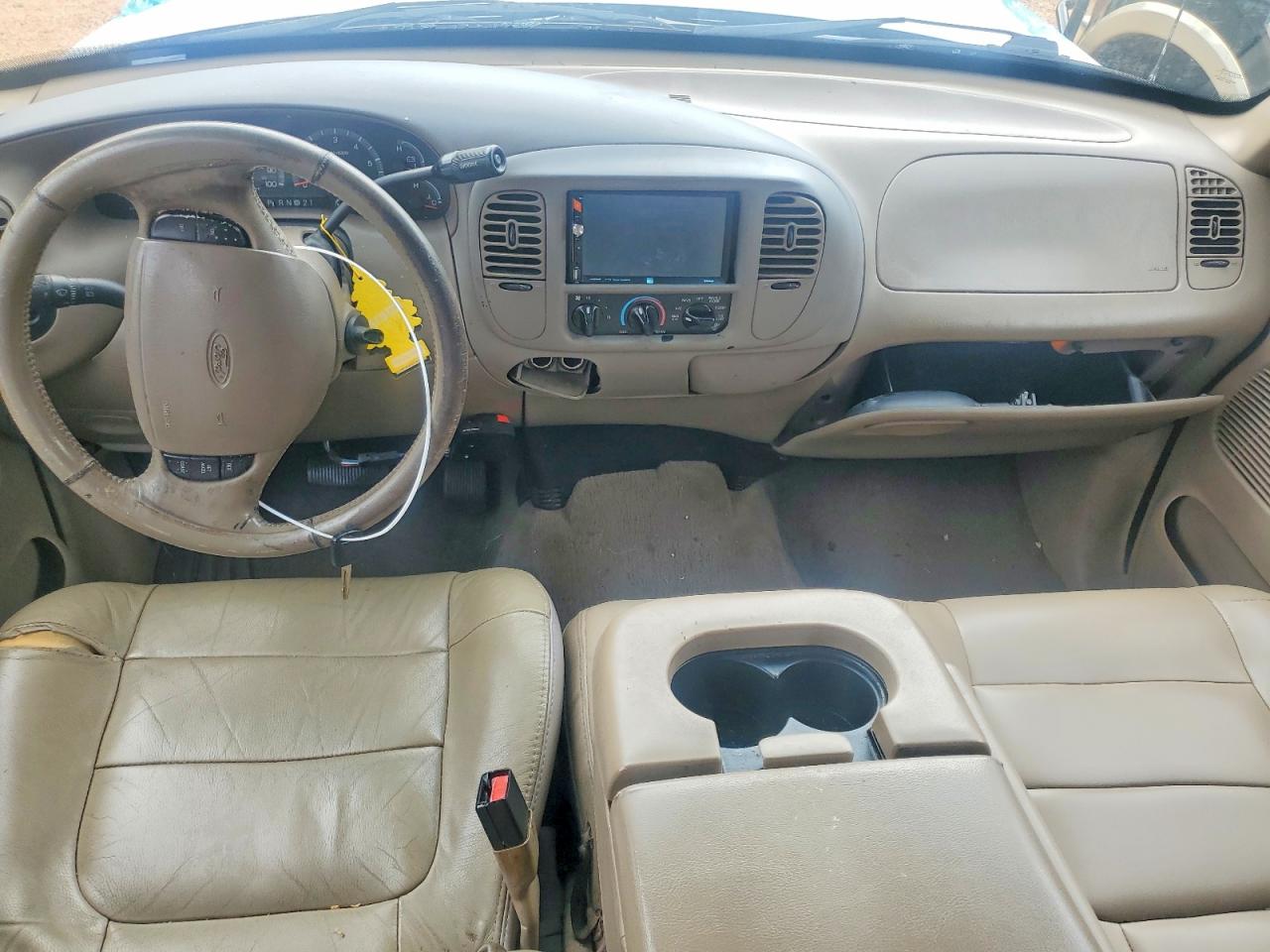2001 Ford F150 Supercrew White vin: 1FTRW07L01KA86762