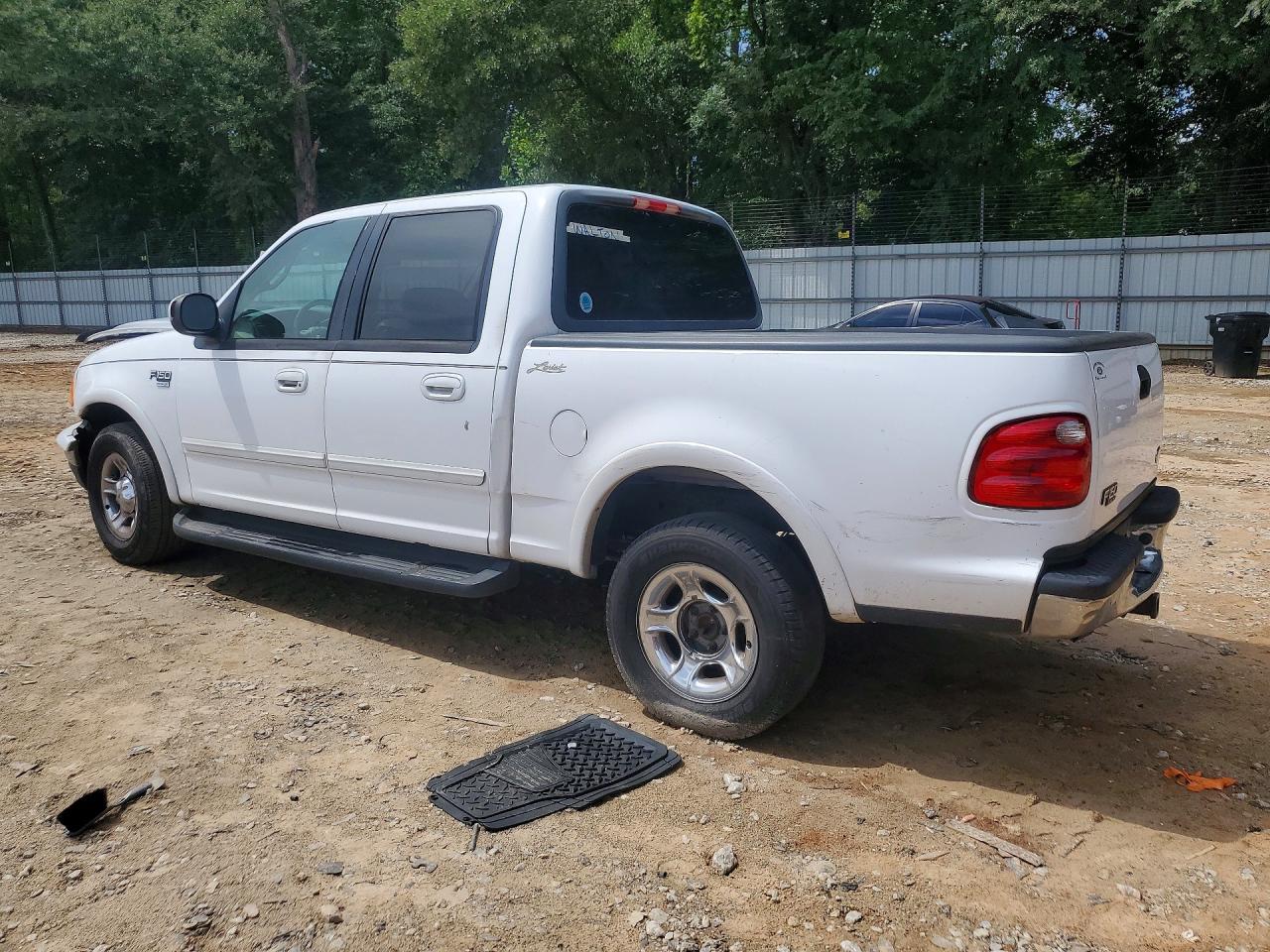 2001 Ford F150 Supercrew White vin: 1FTRW07L01KA86762