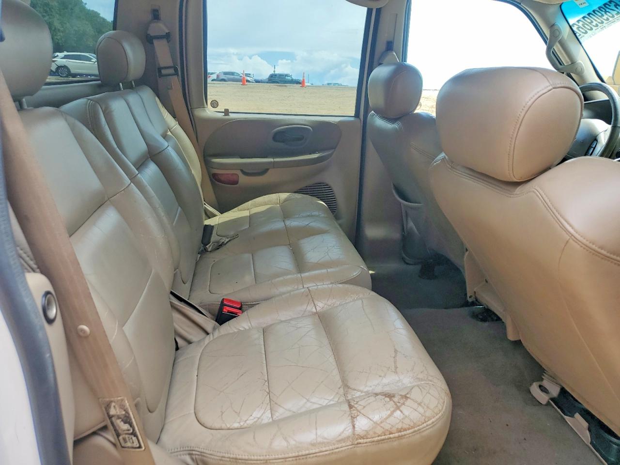 2001 Ford F150 Supercrew White vin: 1FTRW07L01KA86762