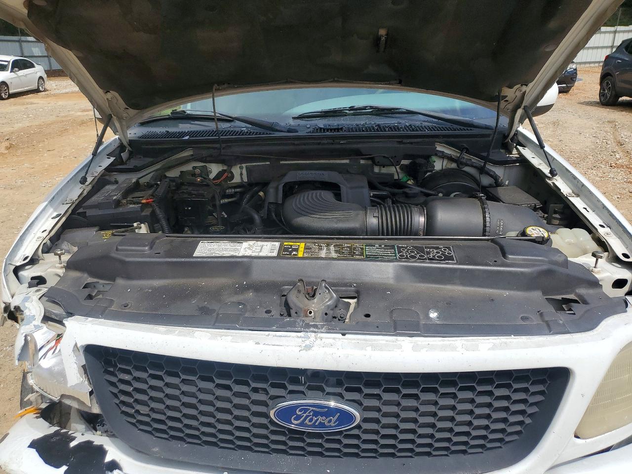 2001 Ford F150 Supercrew White vin: 1FTRW07L01KA86762