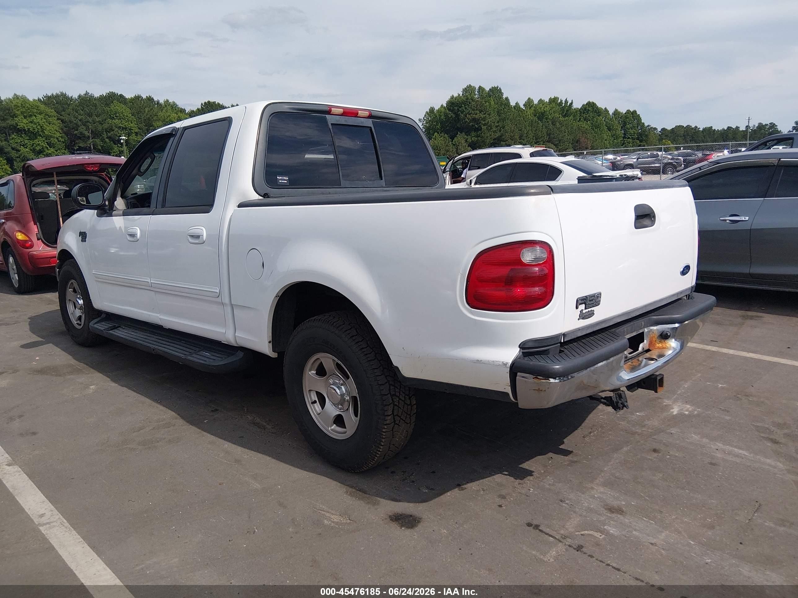 2003 Ford F-150 Lariat/xlt Белый vin: 1FTRW07L03KB18256
