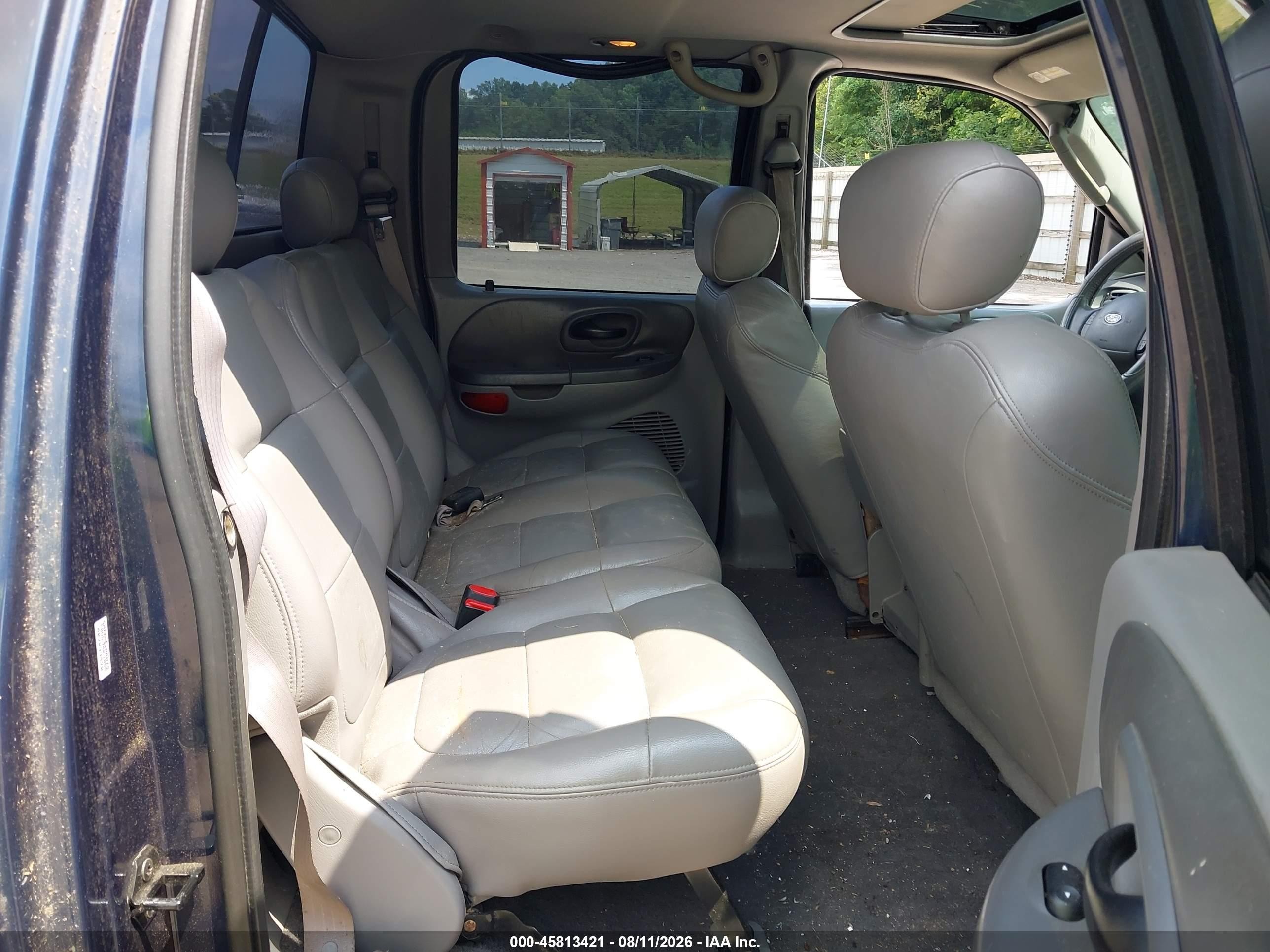 2003 Ford F-150 Lariat/xlt Blue vin: 1FTRW07L03KB63830